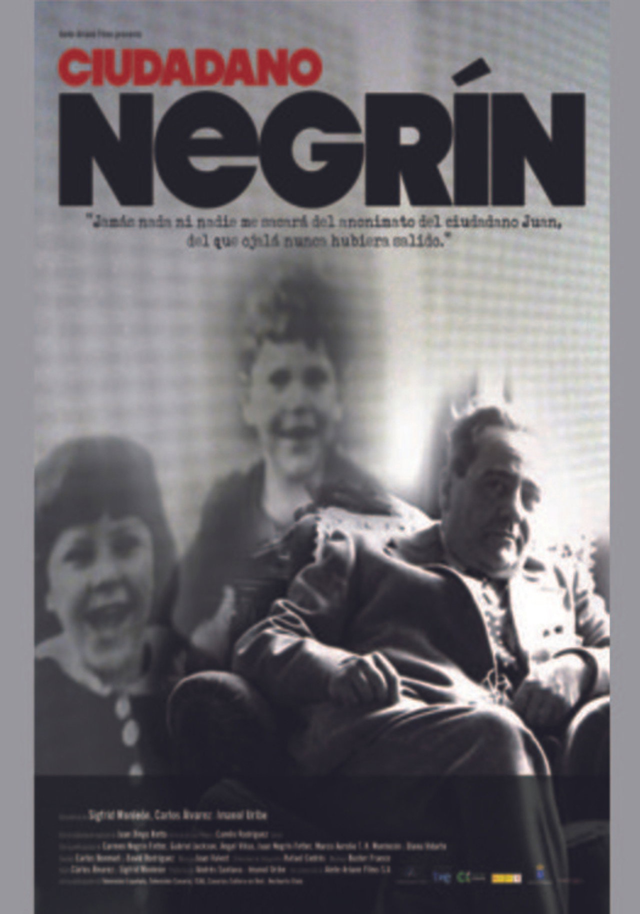 Ciudadano Negrín filmaffisch