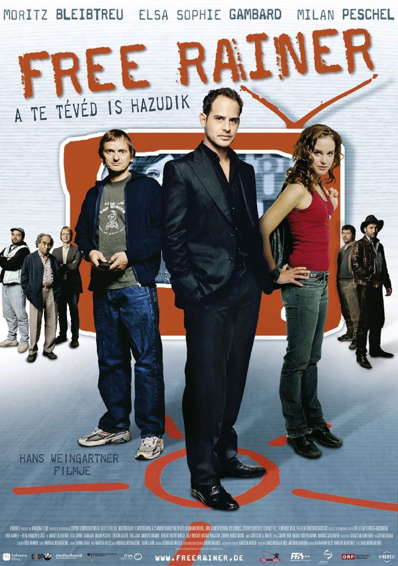 Free Rainer - A te tévéd is hazudik – plakát 3