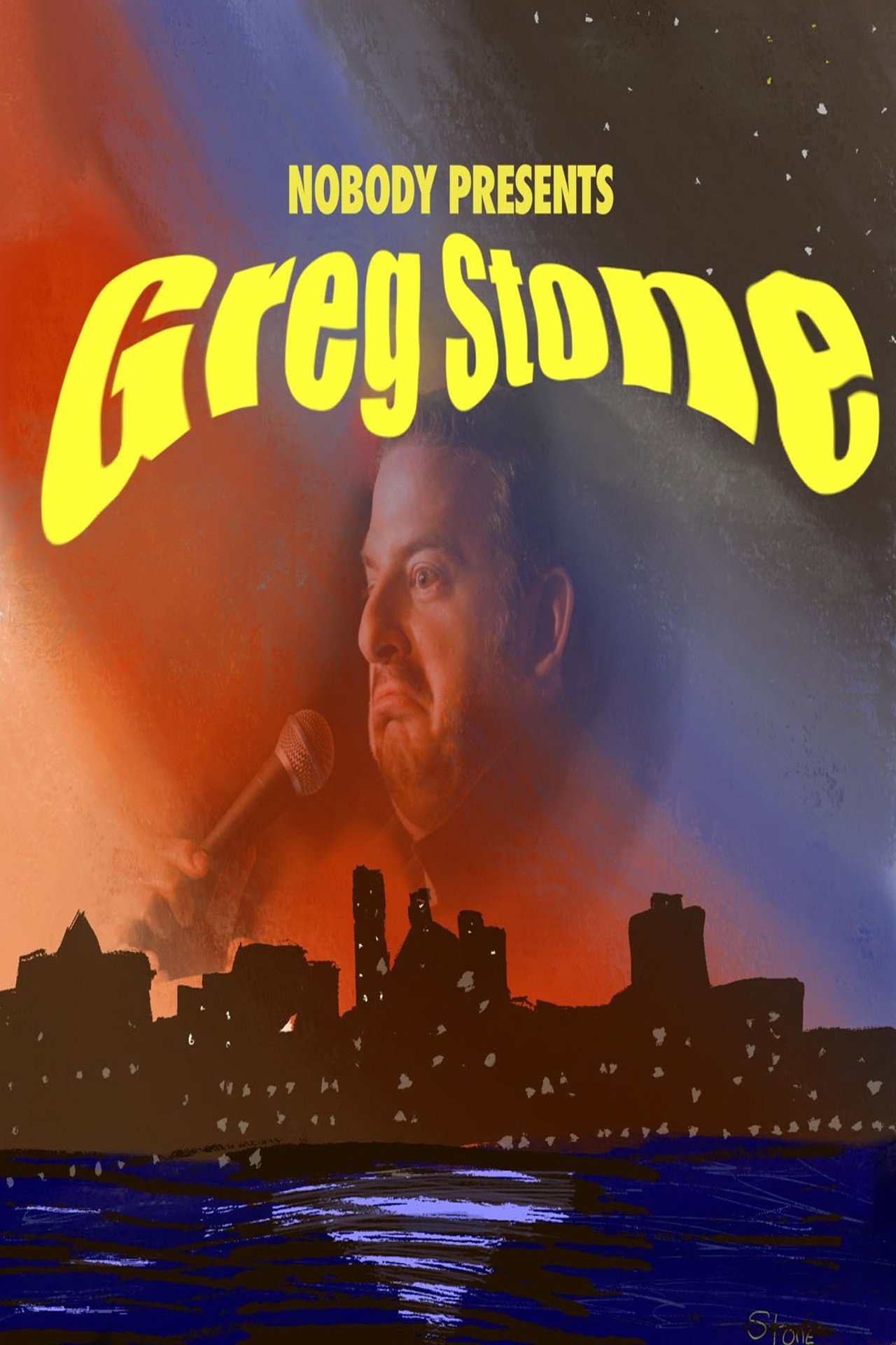 Greg Stone: Nobody Presents Backdrop