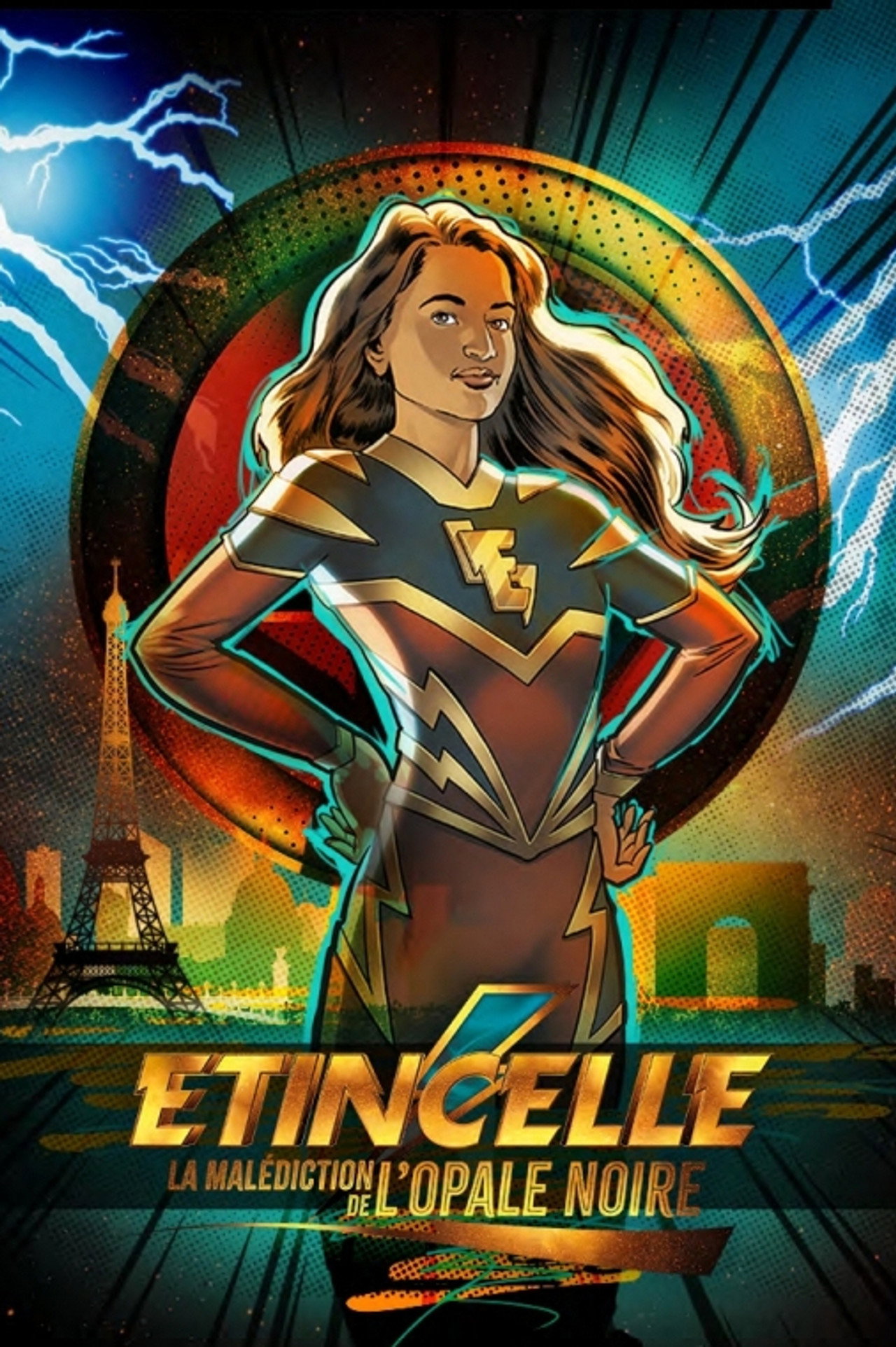 Etincelle, la Malédiction de l'Opale Noire filmaffisch