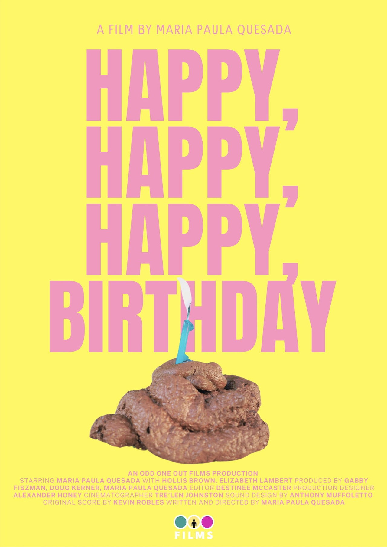 Happy, Happy, Happy Birthday Backdrop
