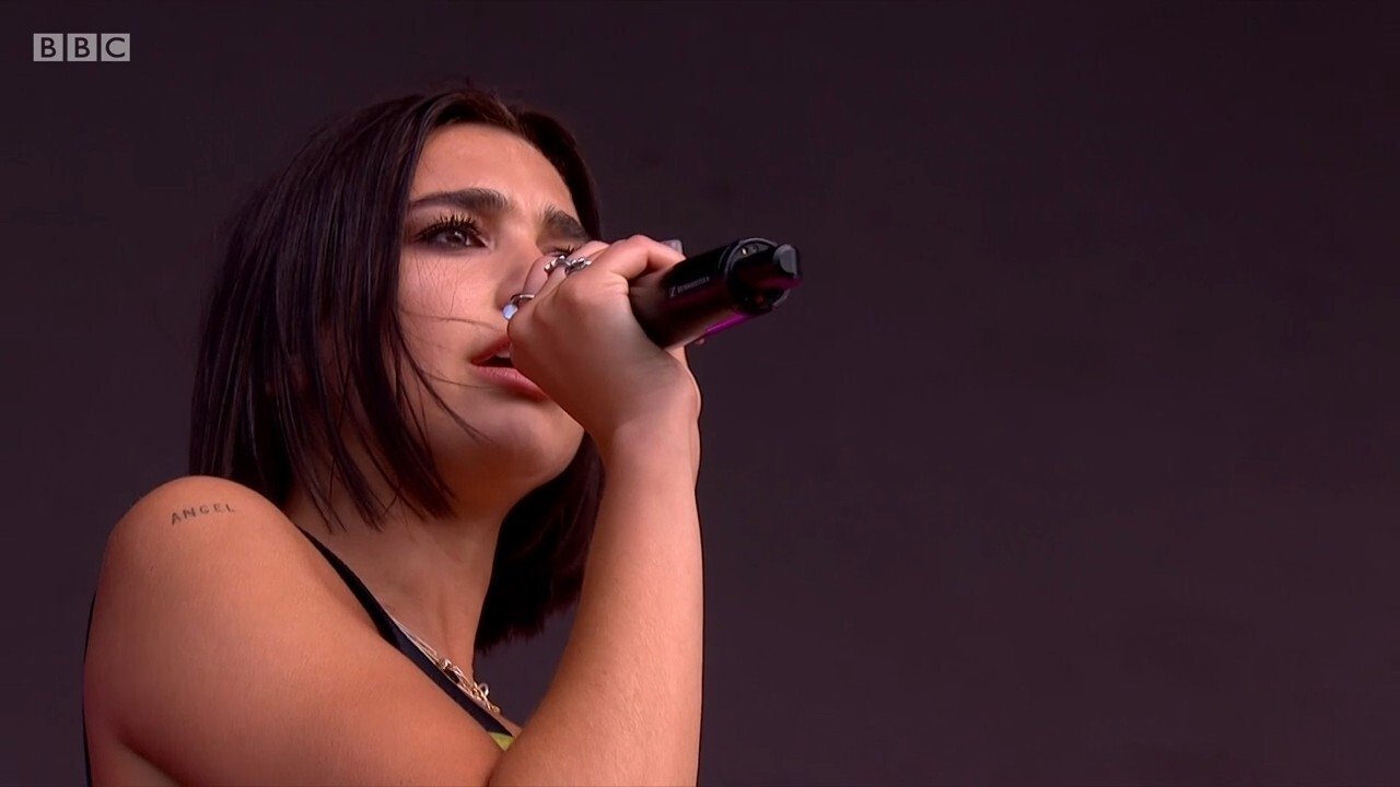 Cast and Crew of Dua Lipa - Reading Festival 2018