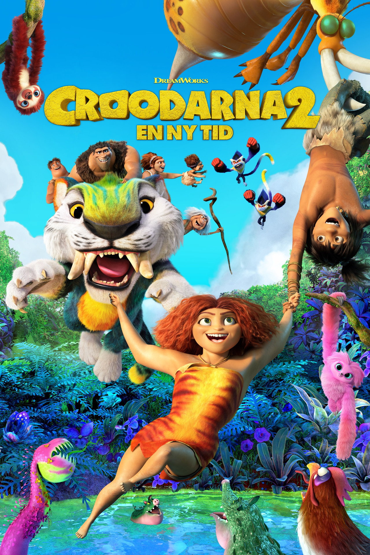 Croodarna 2: En ny tid filmaffisch