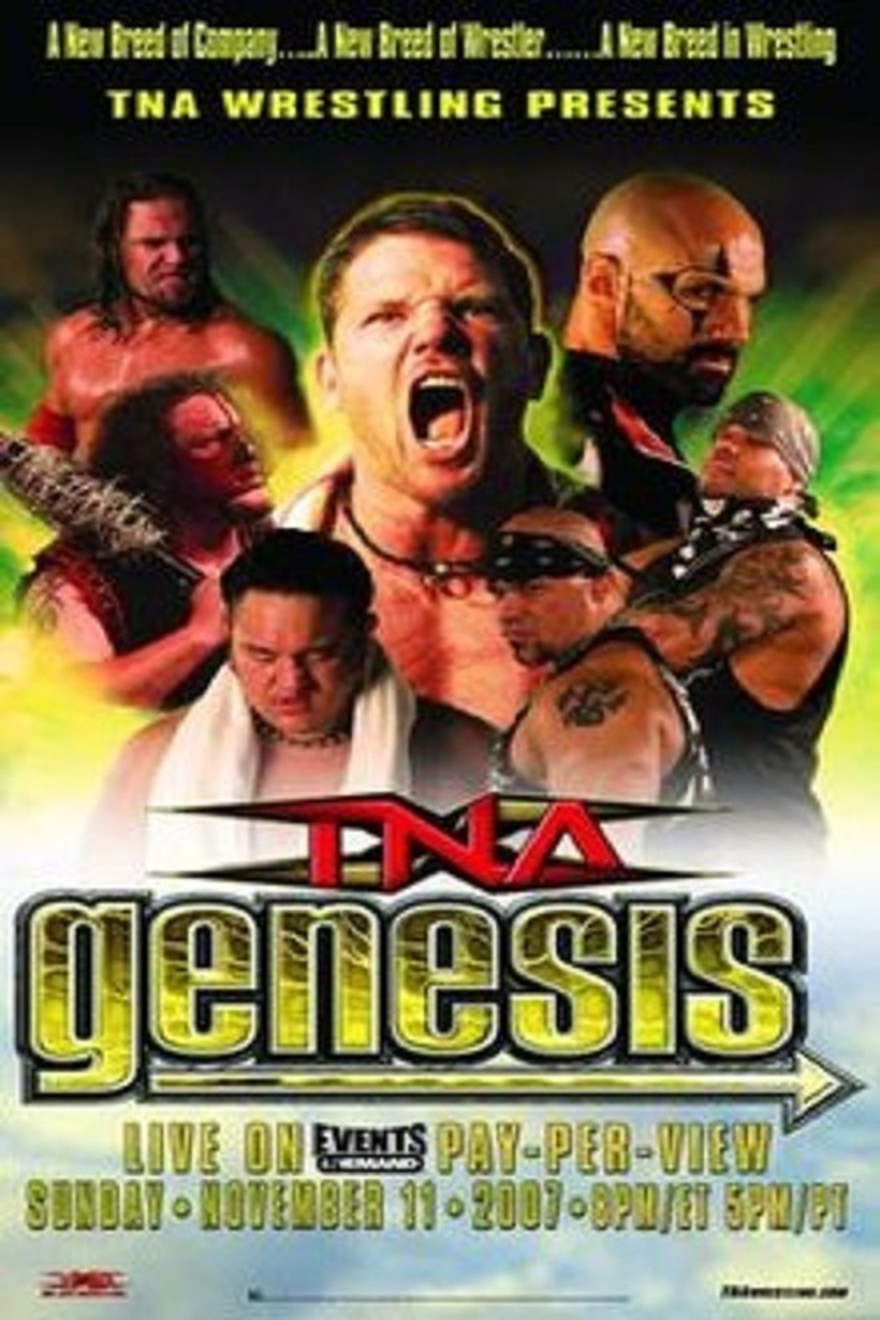 TNA Gjeneza 2007 backdrop