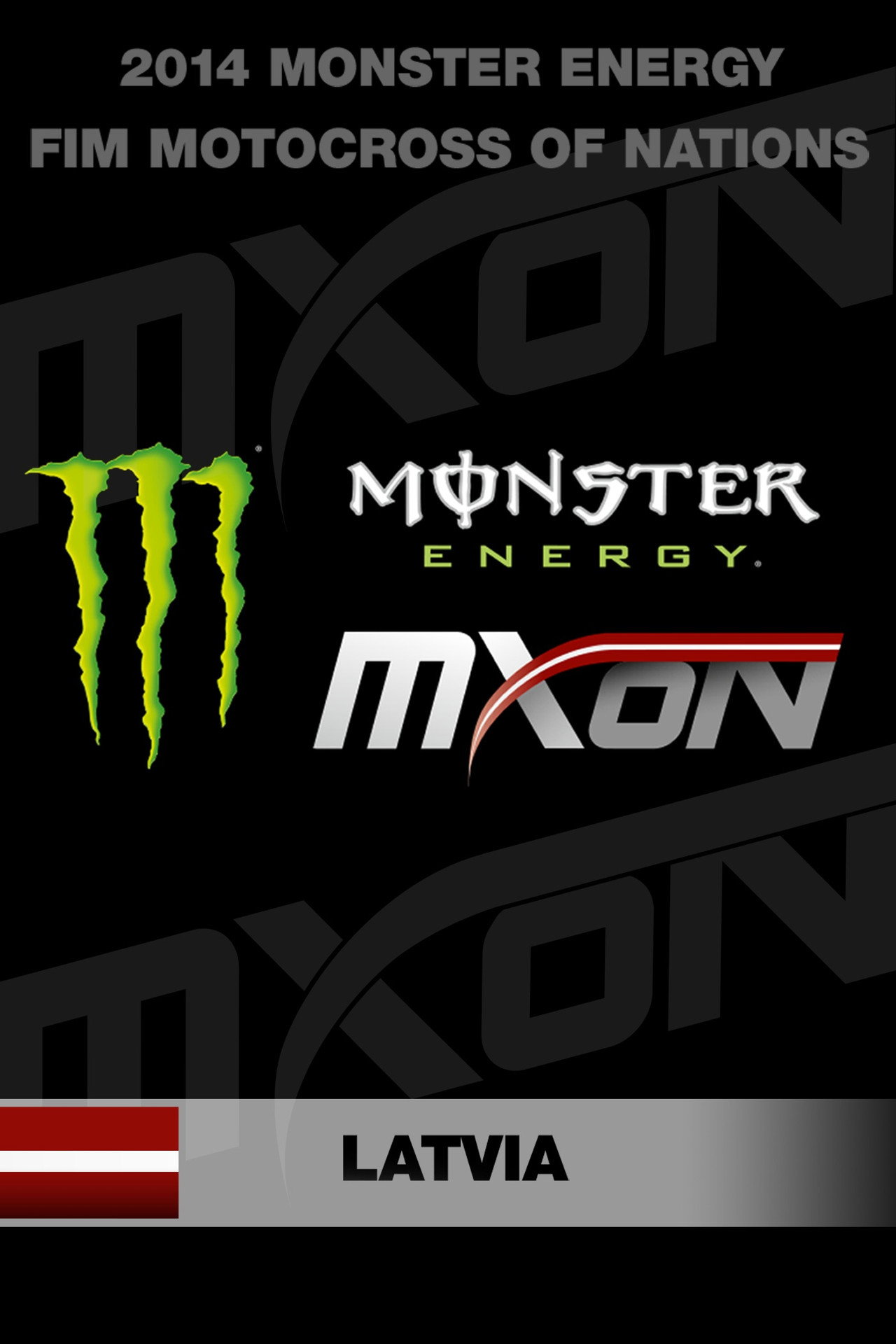 2014 Monster Energy FIM Motocross of Nations filmaffisch