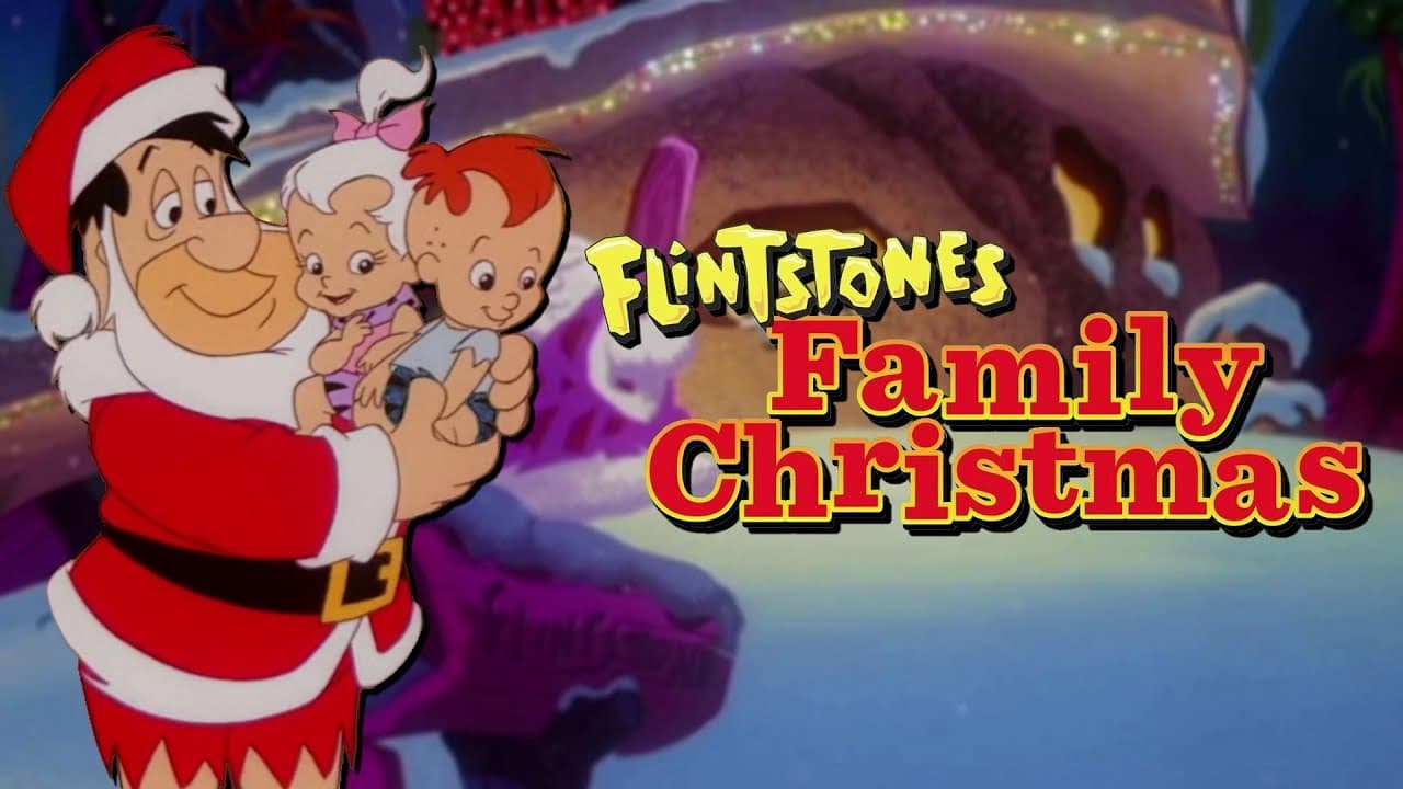 A Flintstone Family Christmas background