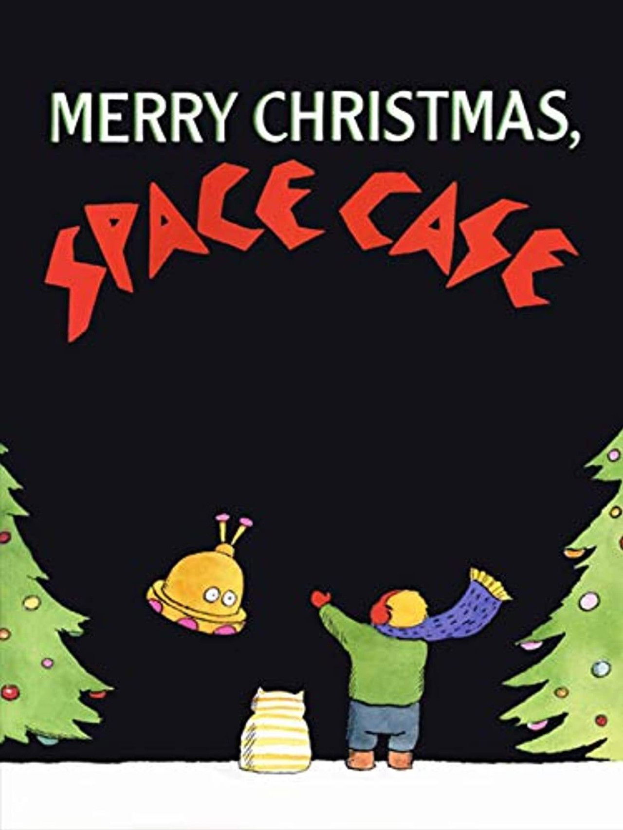 Merry Christmas Space Case Backdrop