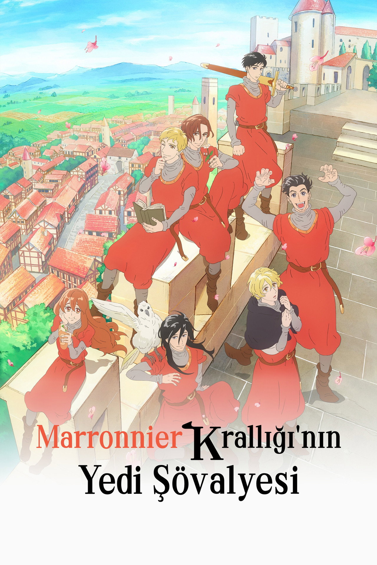 マロニエ王国の七人の騎士 posteri