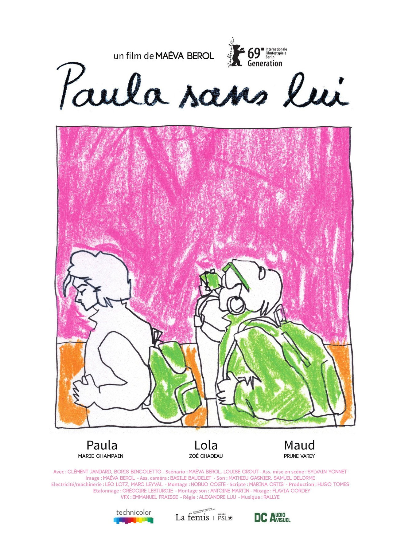 Paula sans lui filmaffisch