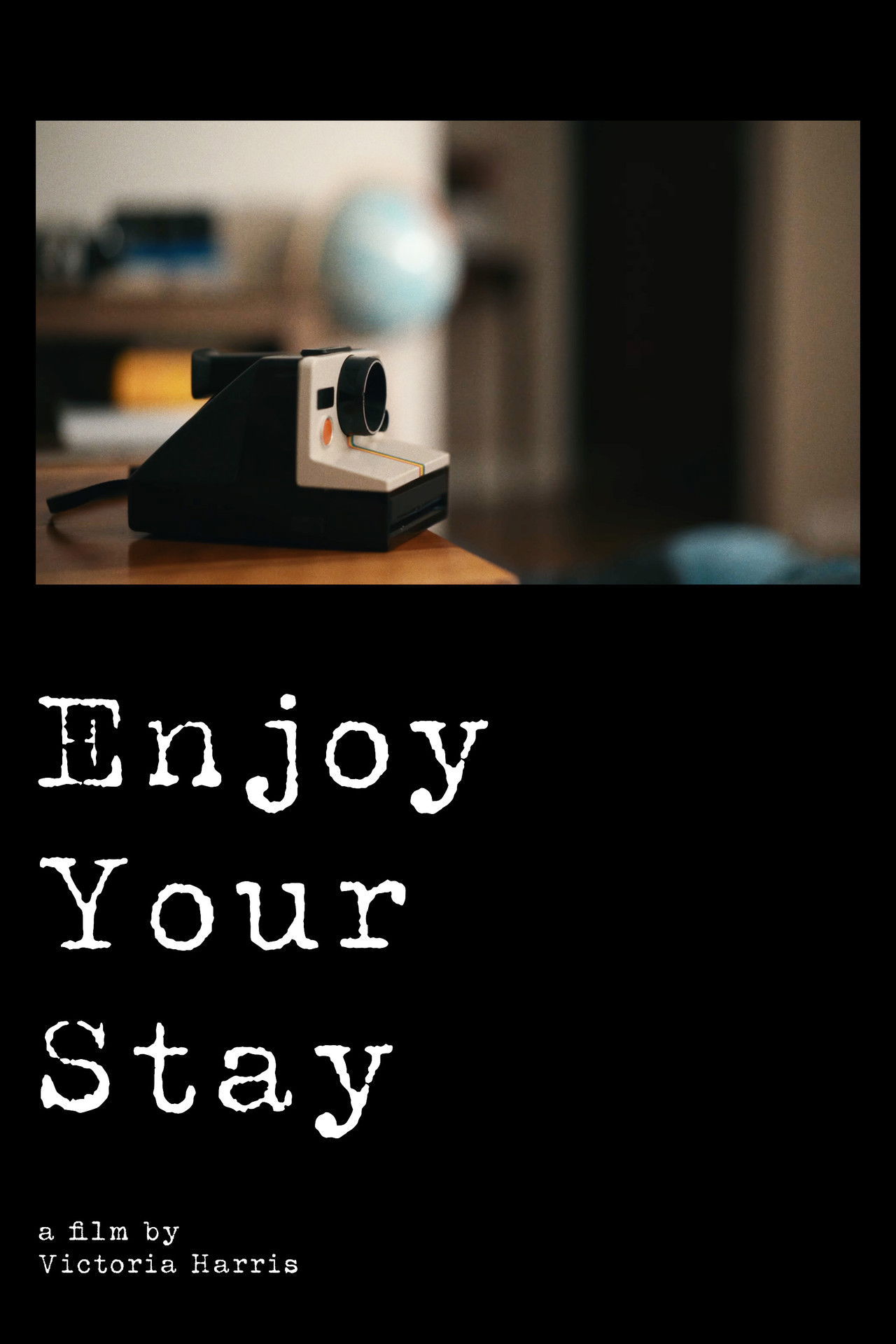 Enjoy Your Stay Backdrop