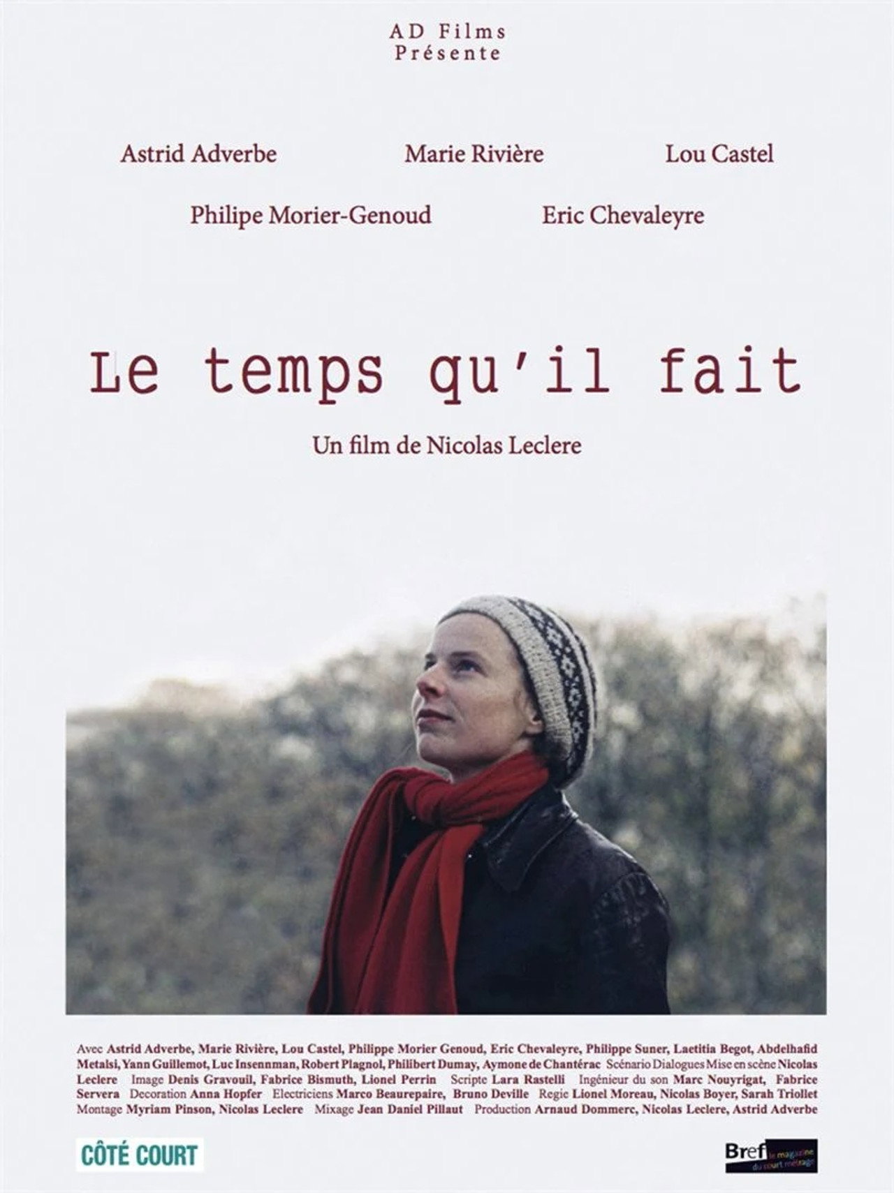 Le temps qu'il fait filmaffisch