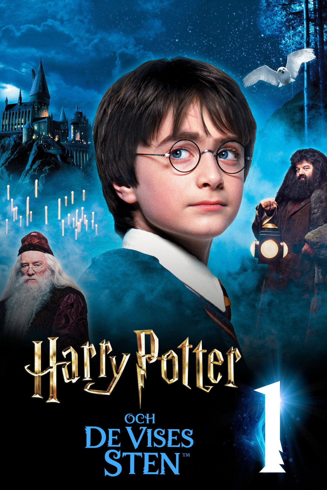 Harry Potter och de vises sten filmaffisch
