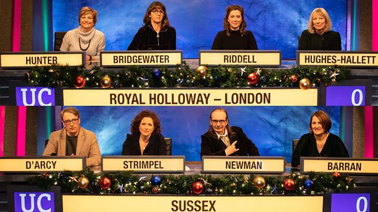 University Challenge - Season 0 Episode 107 : Christmas 2019 - Royal Holloway v Sussex
