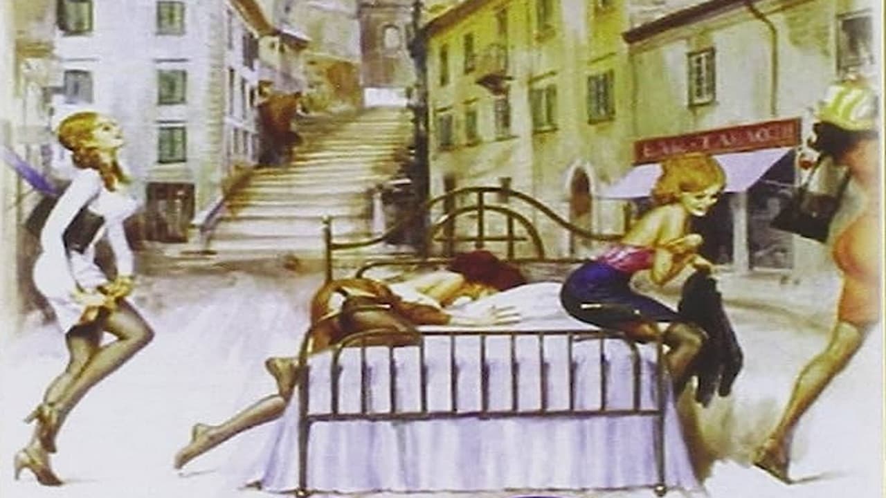 Scen från Il letto in piazza