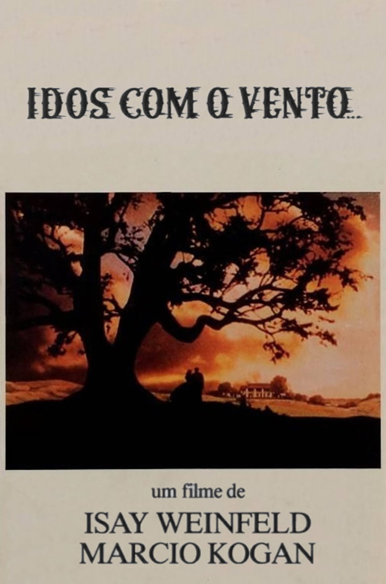 Idos Com o Vento... Backdrop