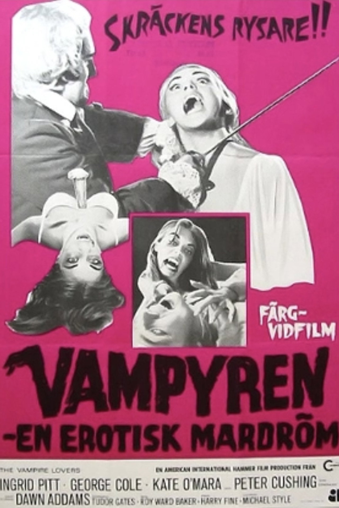 Vampyren - en erotisk mardröm filmaffisch