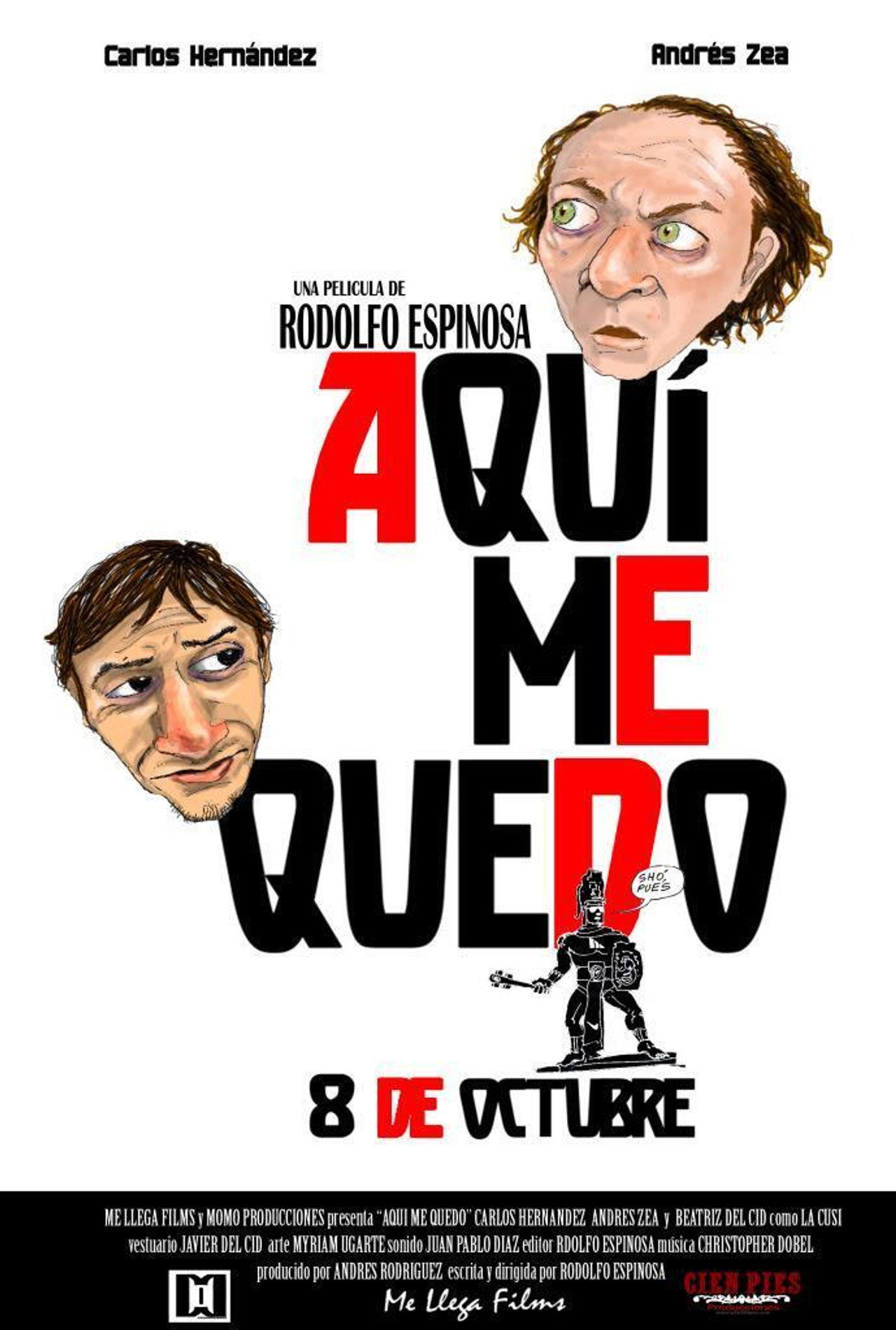 Aquí Me Quedo filmaffisch