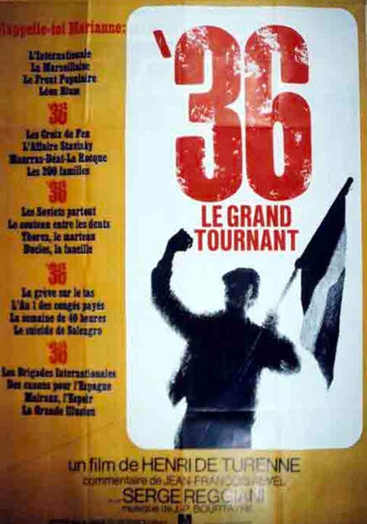 36, le grand tournant Backdrop