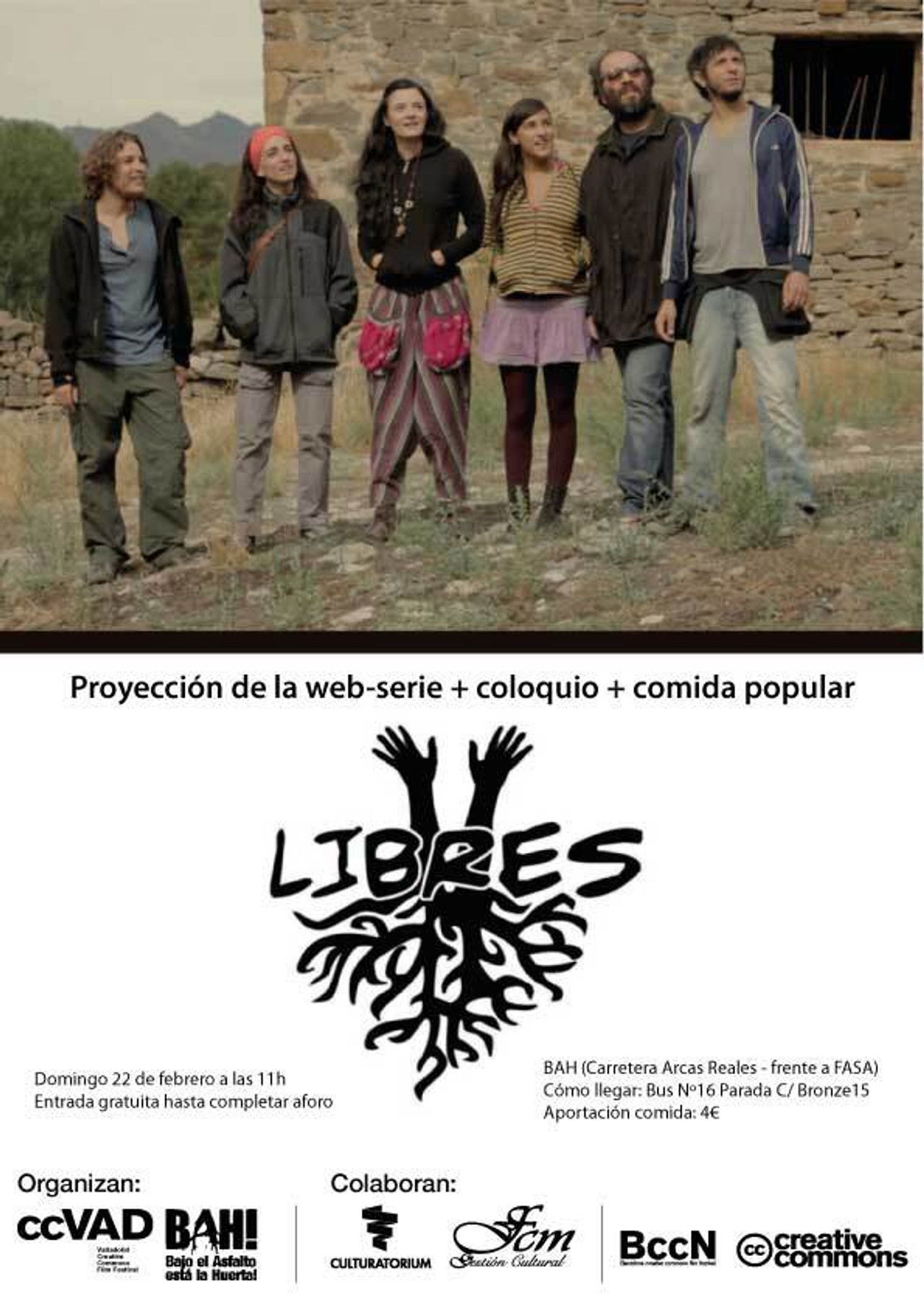 The title Libres can be translated to Albanian as Të Lirë backdrop