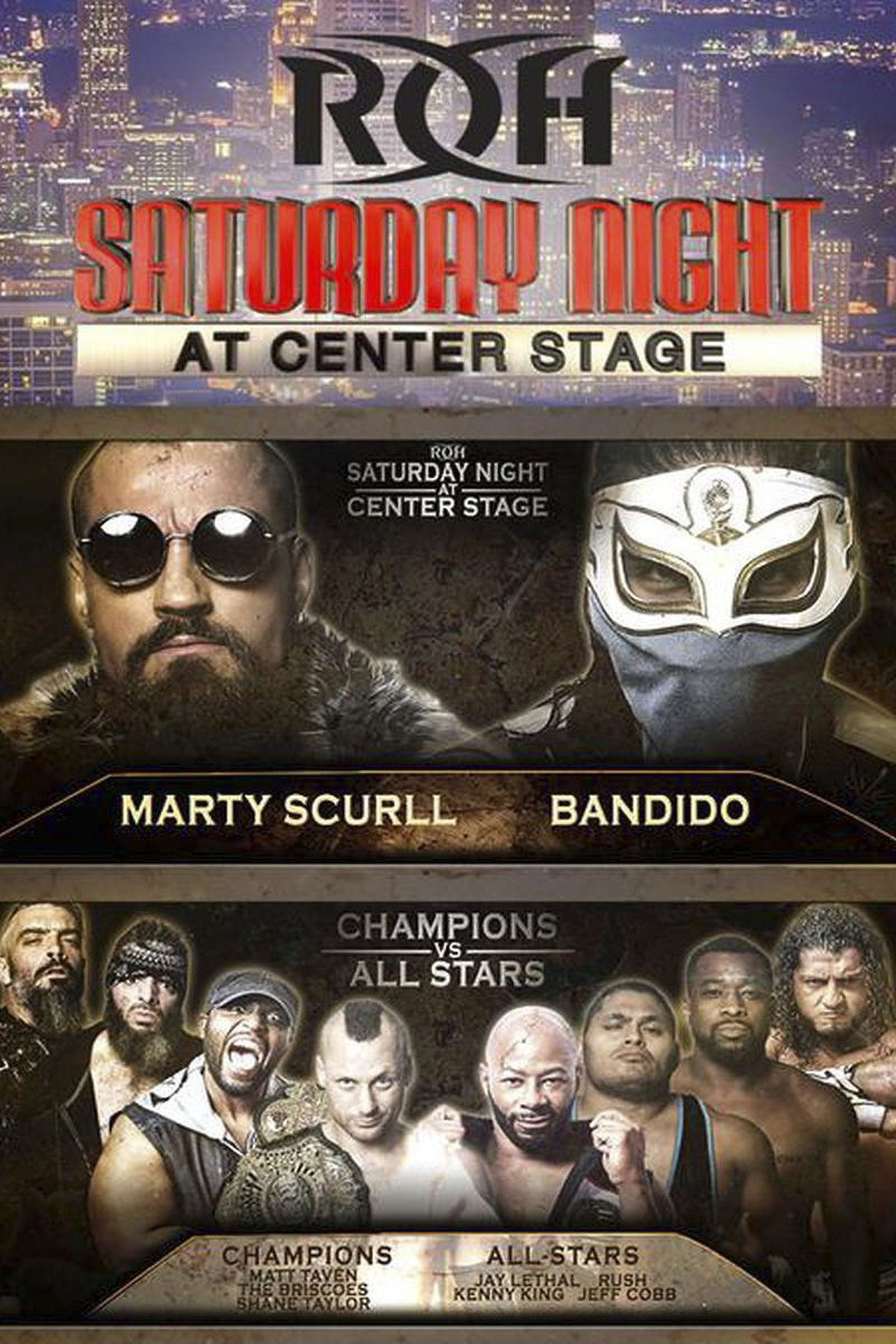 ROH: Saturday Night At Center Stage Backdrop