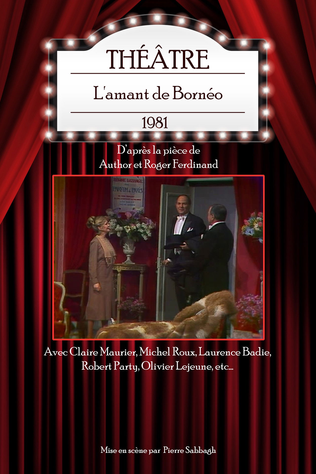 L'Amant de Bornéo Backdrop