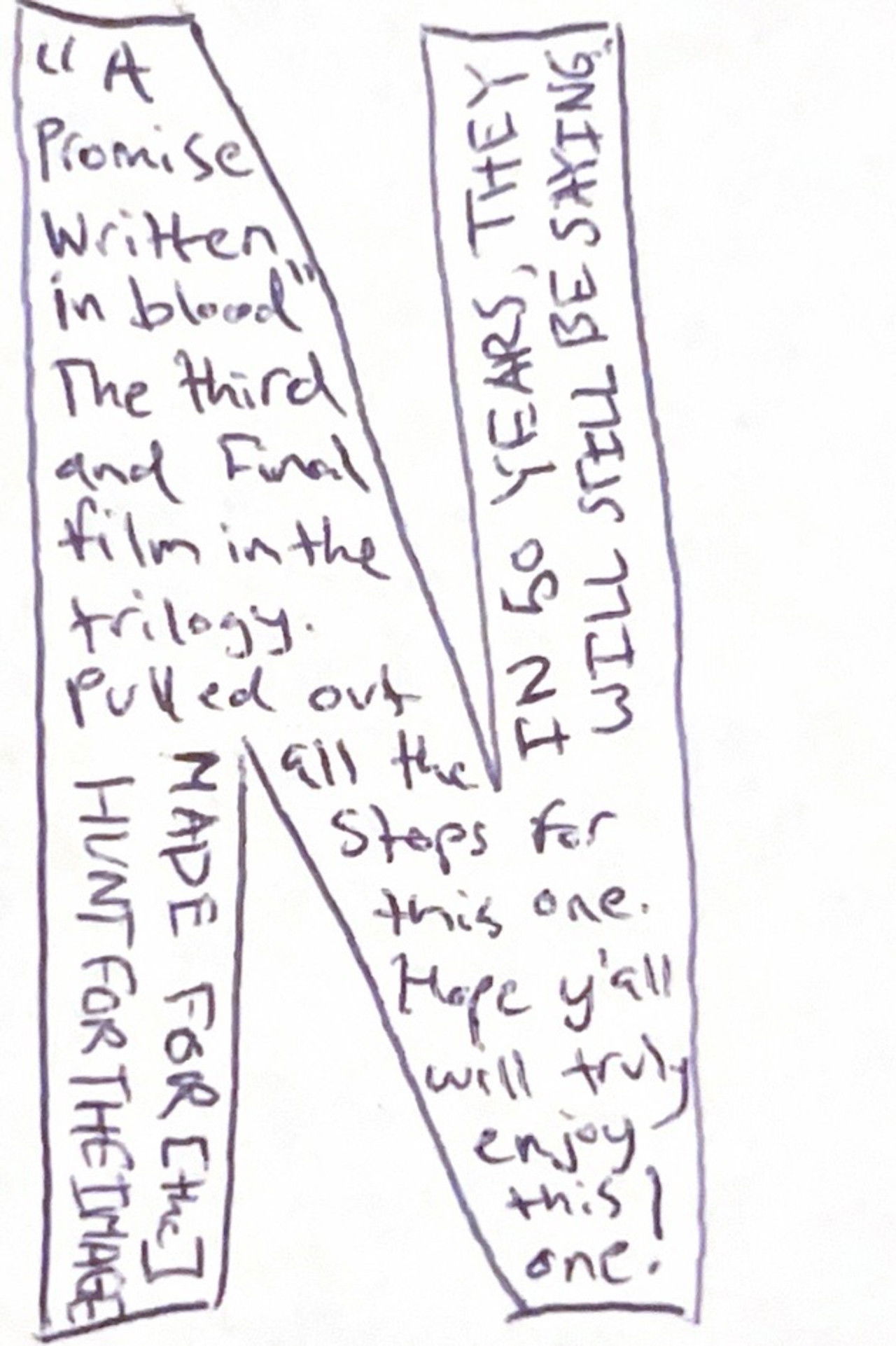 A Promise Written in Blood Backdrop