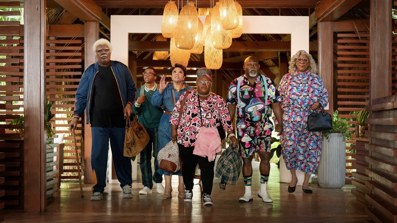 Madea's Destination Wedding backdrop