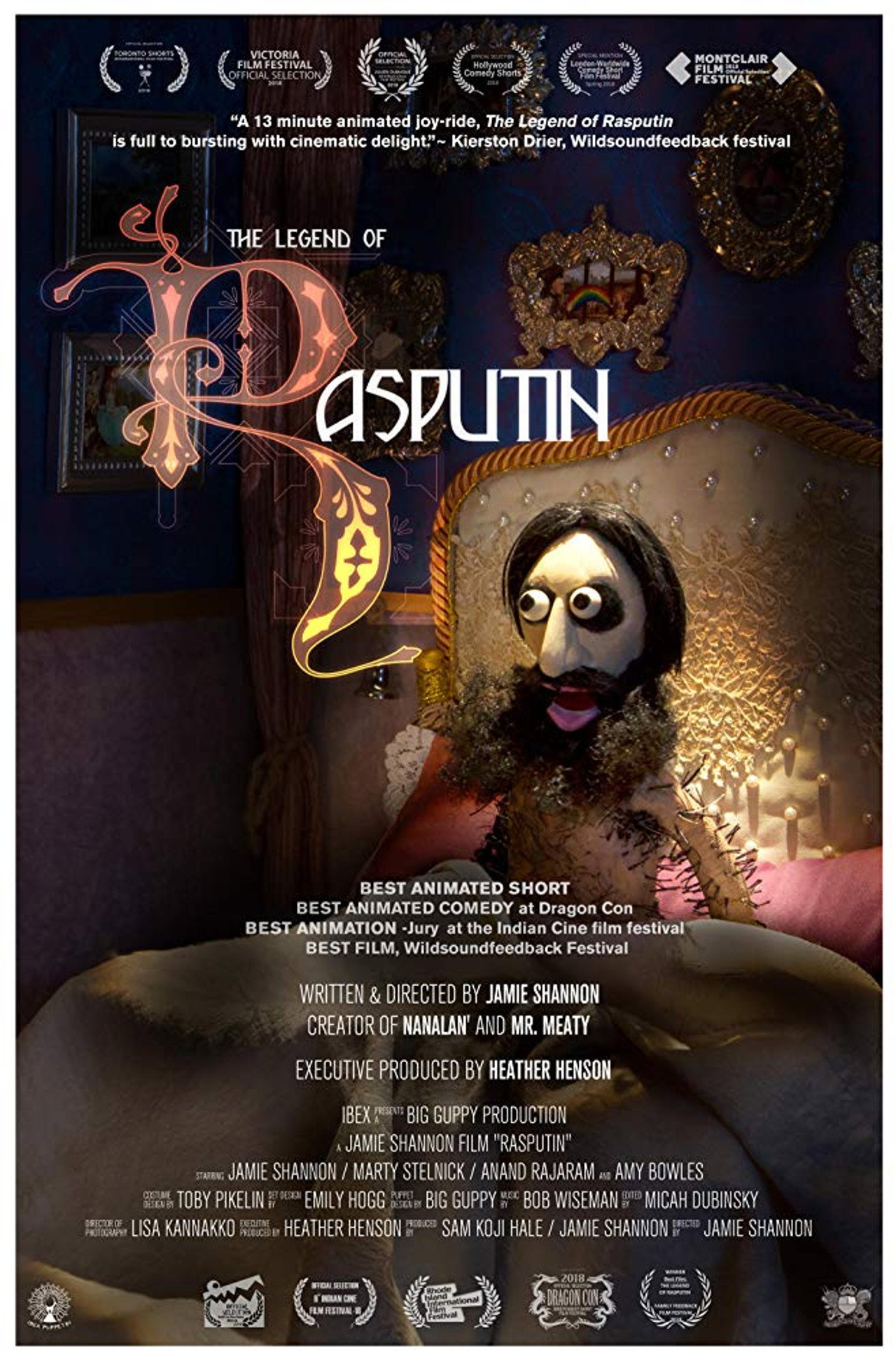 The Legend of Rasputin filmaffisch