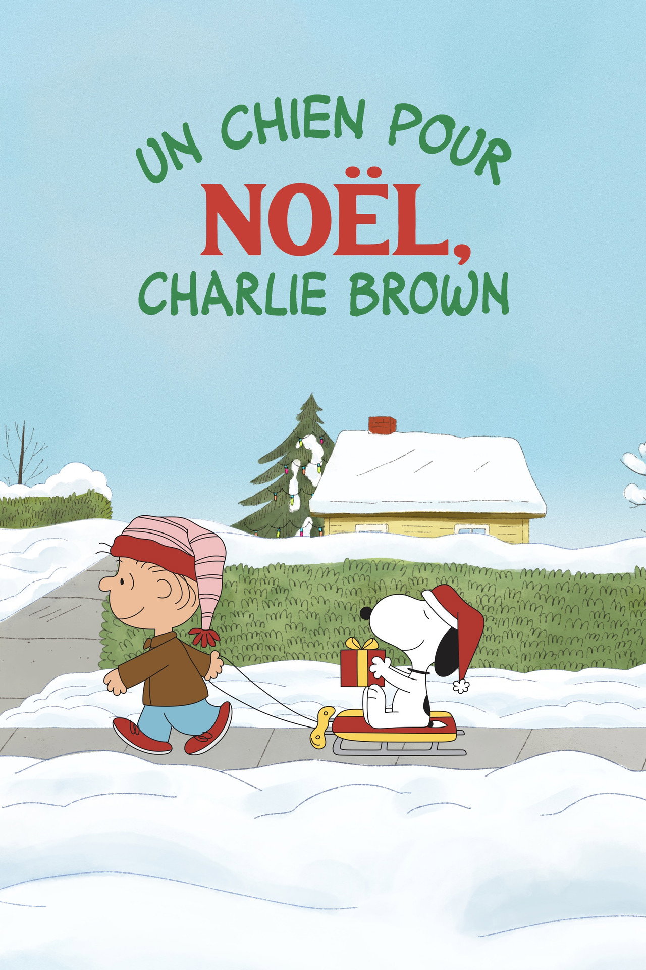 Un chien pour Noël, Charlie Brown poster