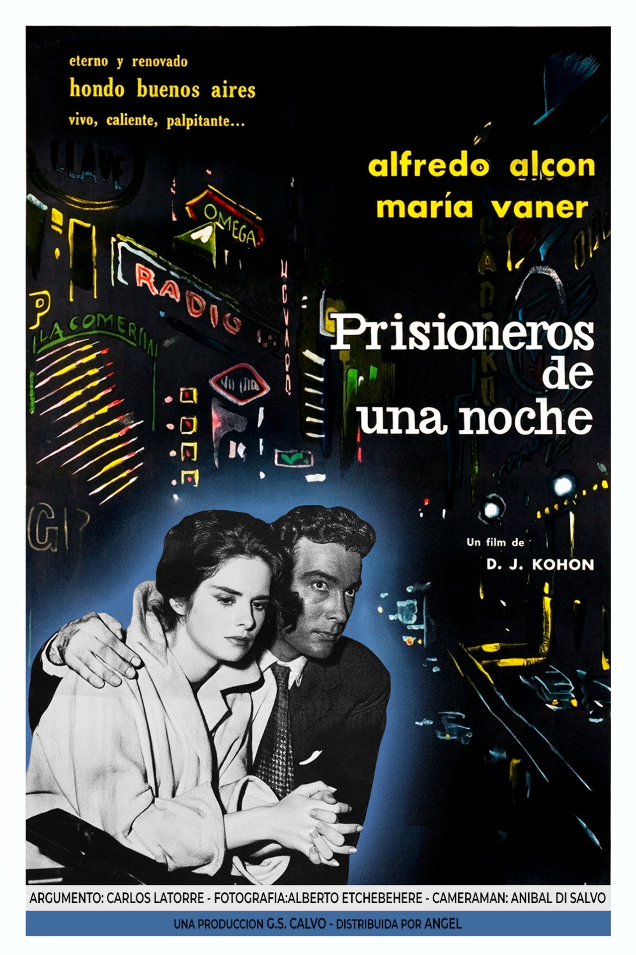 Prisioneros de una noche filmaffisch
