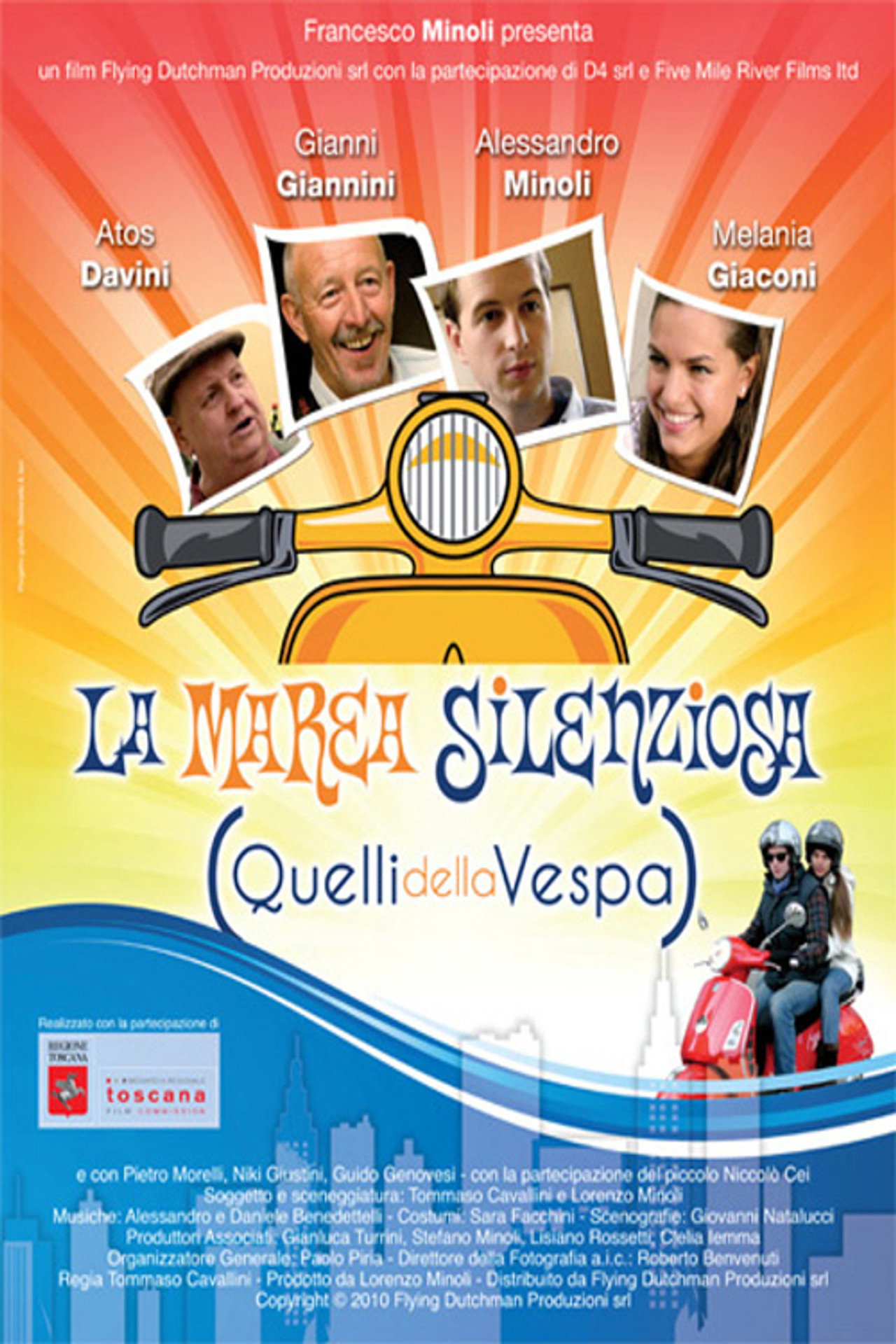 La marea silenziosa (Quelli della Vespa) filmaffisch