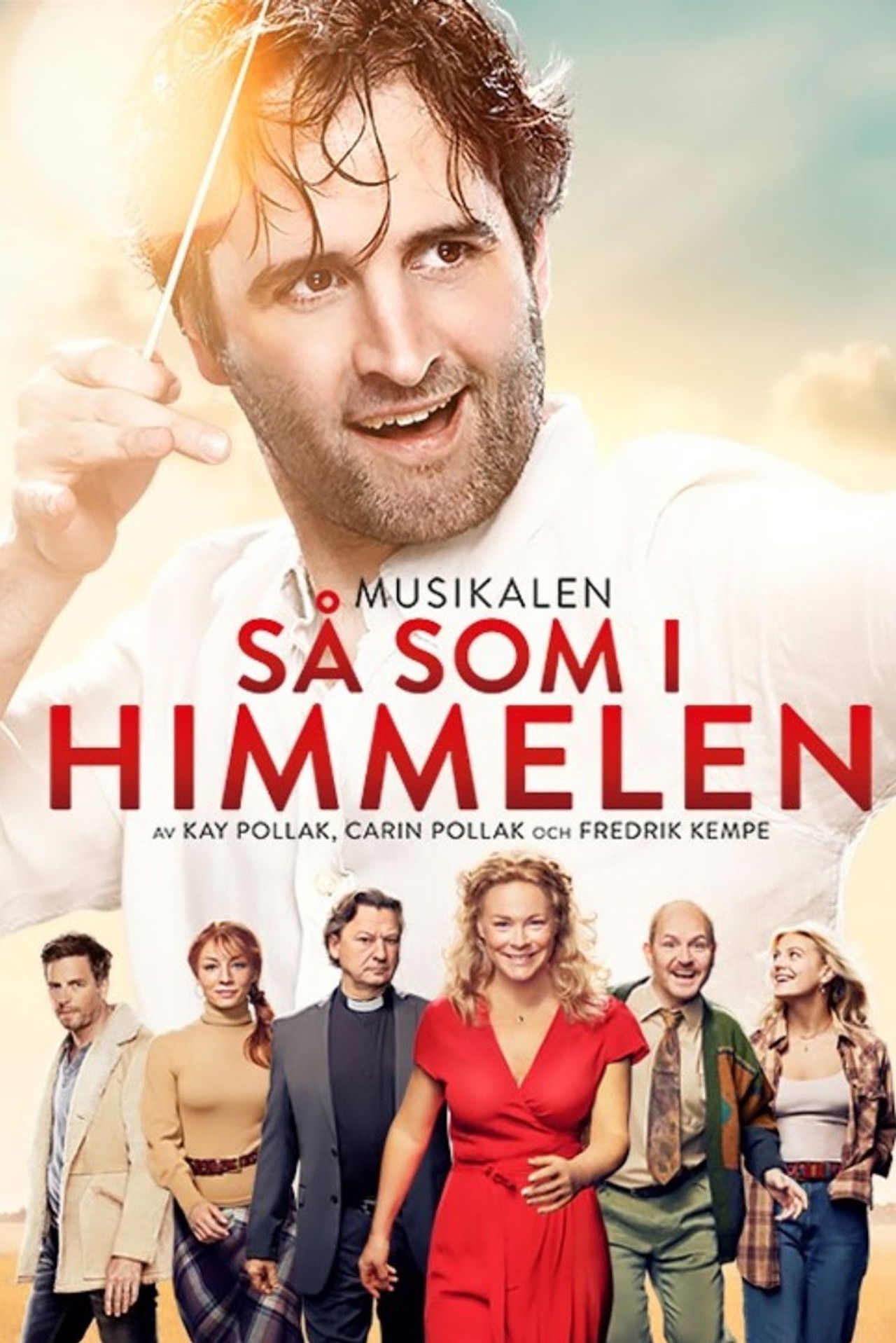 Så som i himmelen - musikalen Backdrop