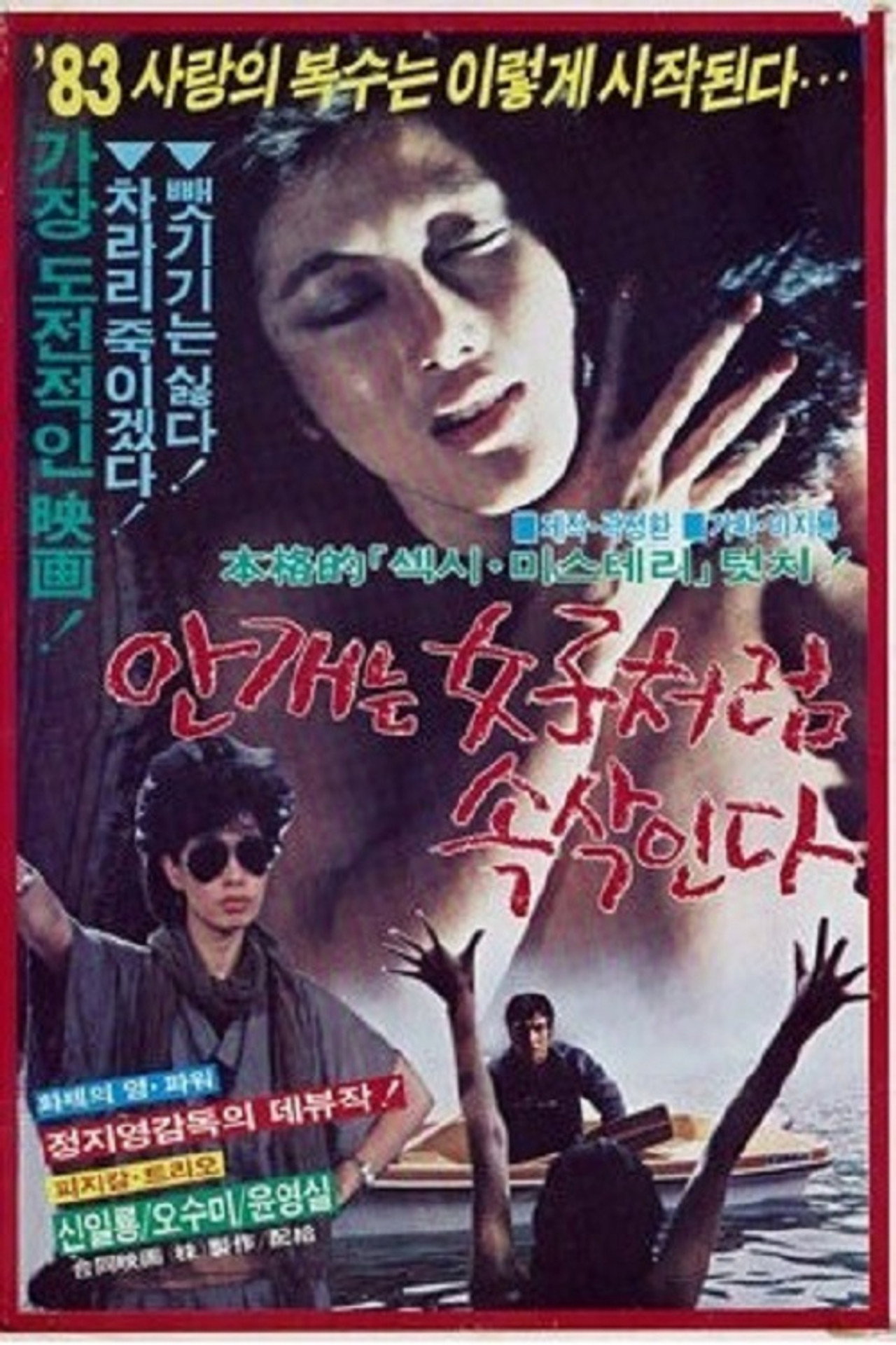 안개는 女子처럼 속삭인다 filmaffisch
