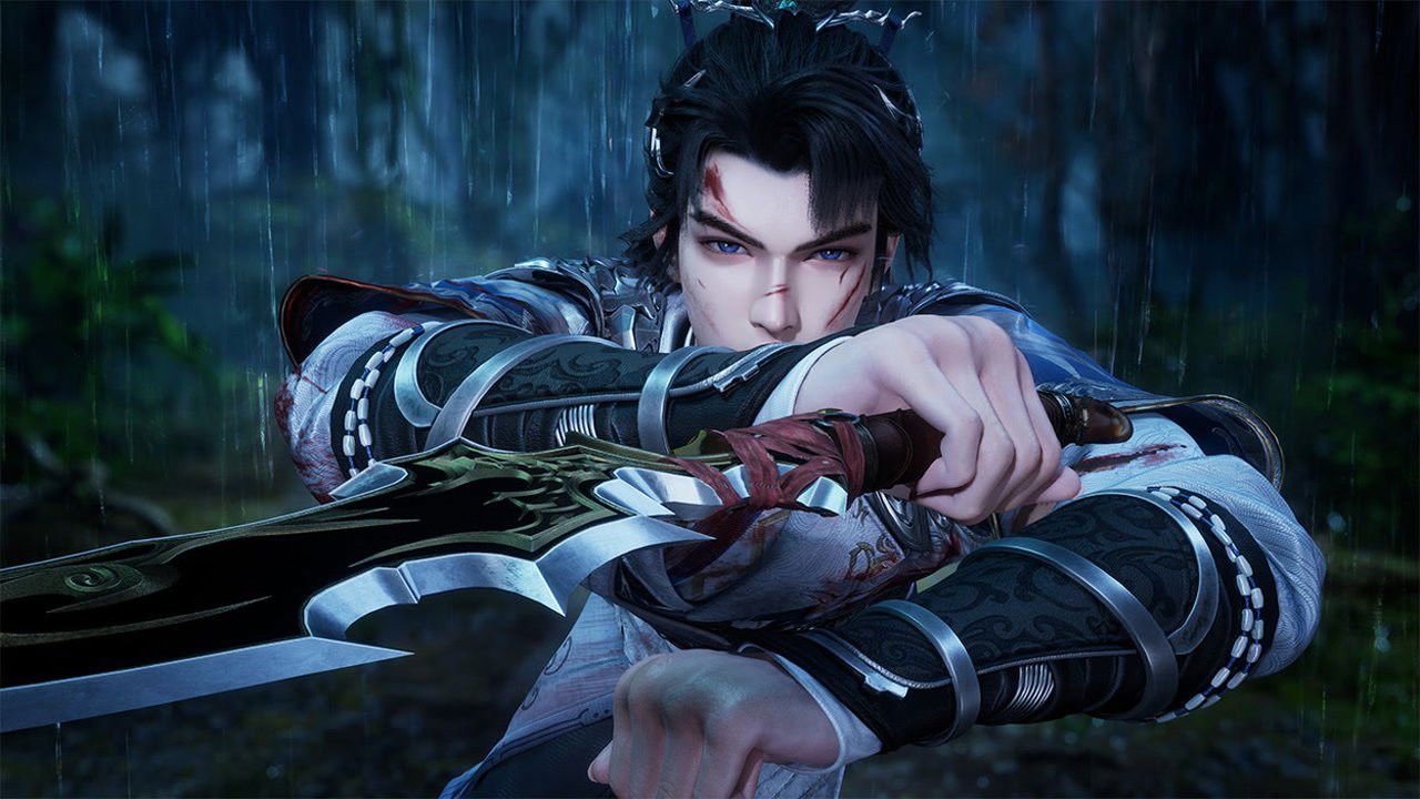 武碎星河 backdrop