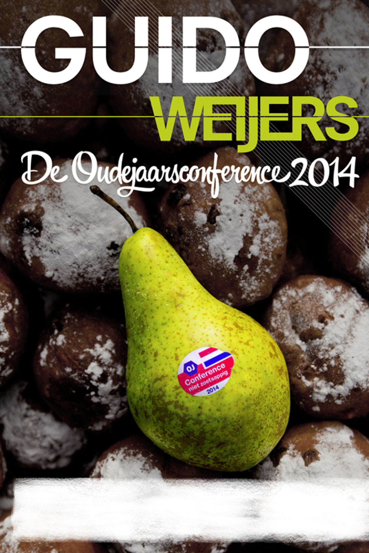 Guido Weijers: De Oudejaarsconference 2014 Backdrop
