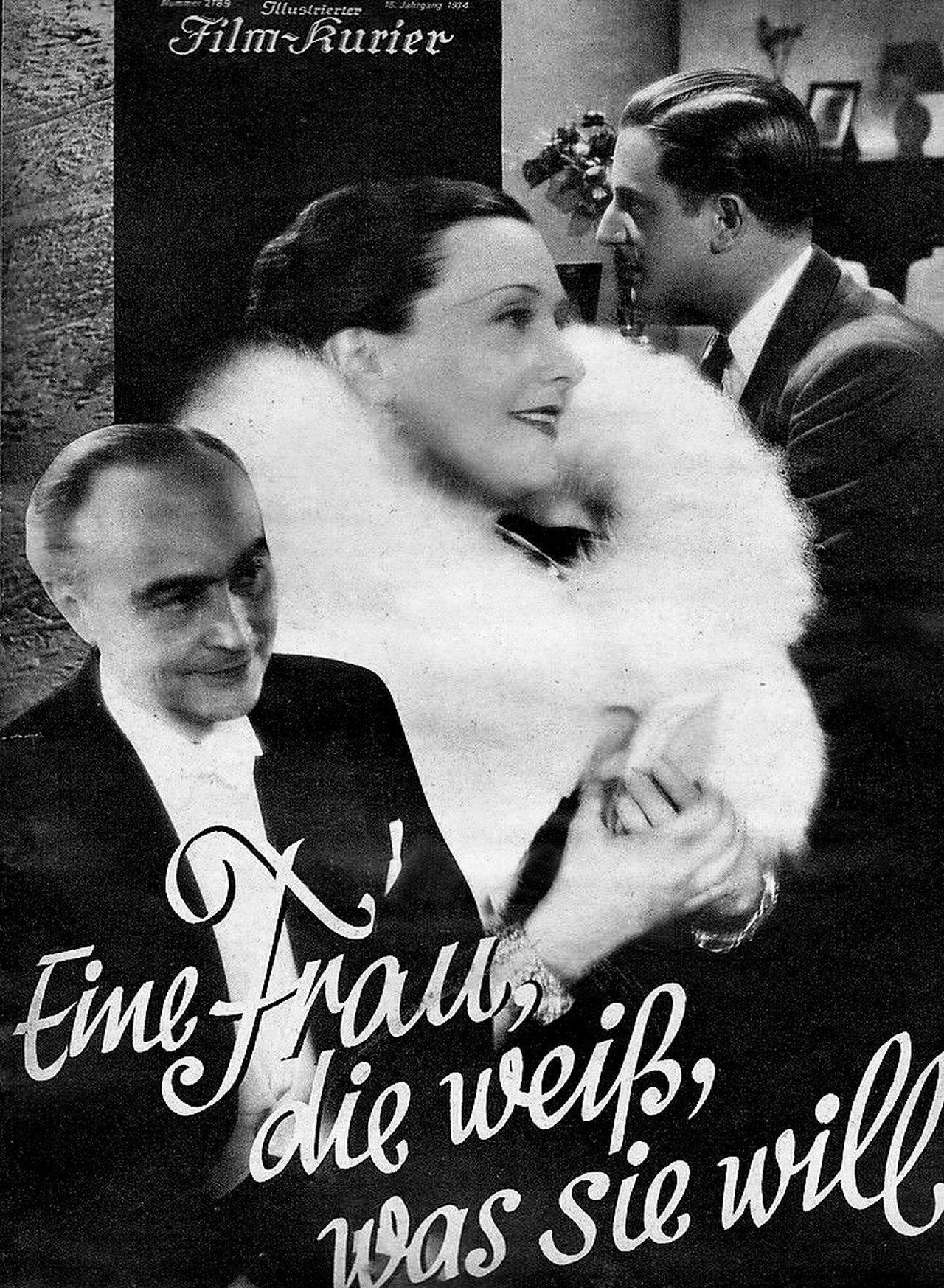 Eine Frau die weiß, was sie will Eine Frau die weiß, was sie will