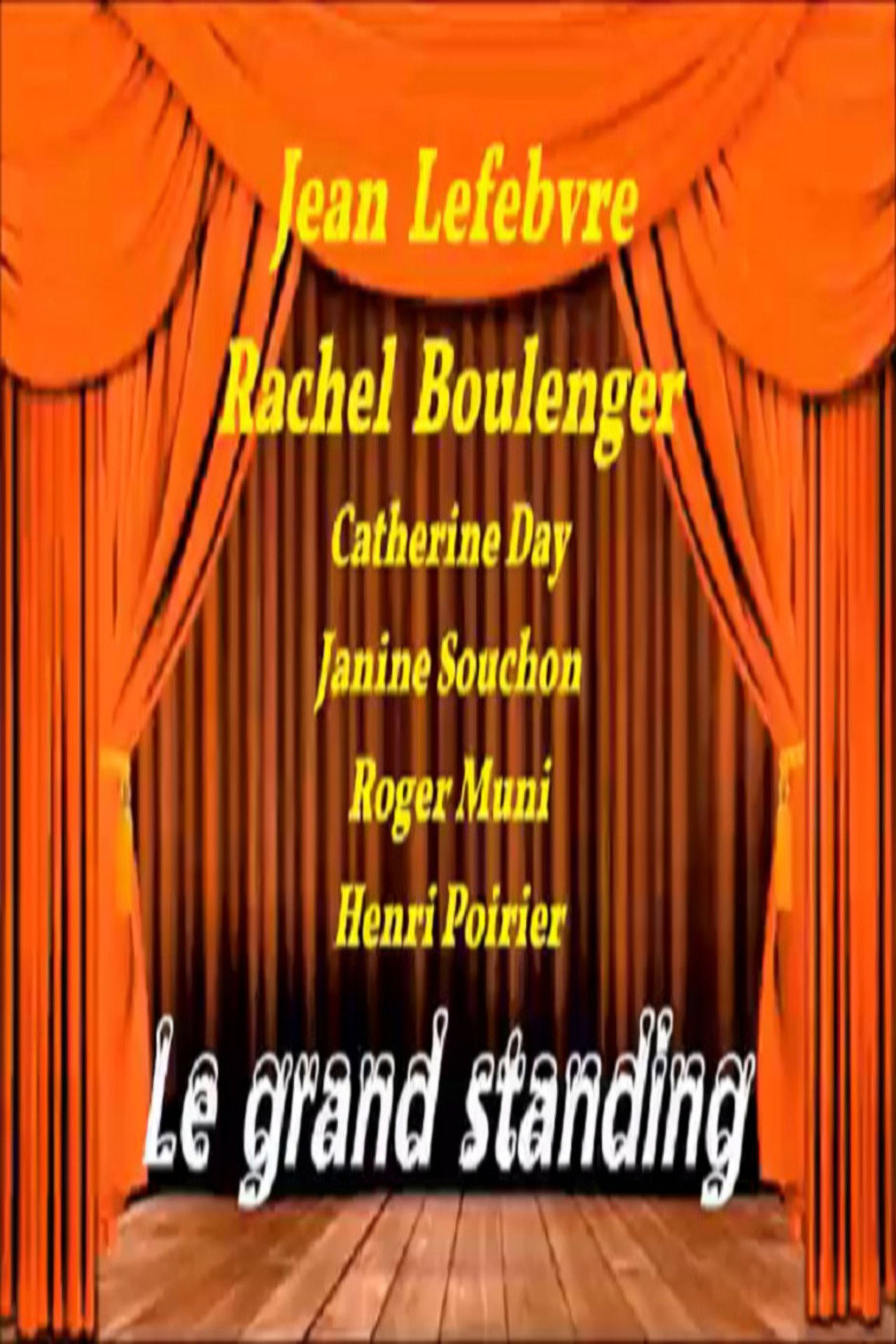 Le grand standing Backdrop