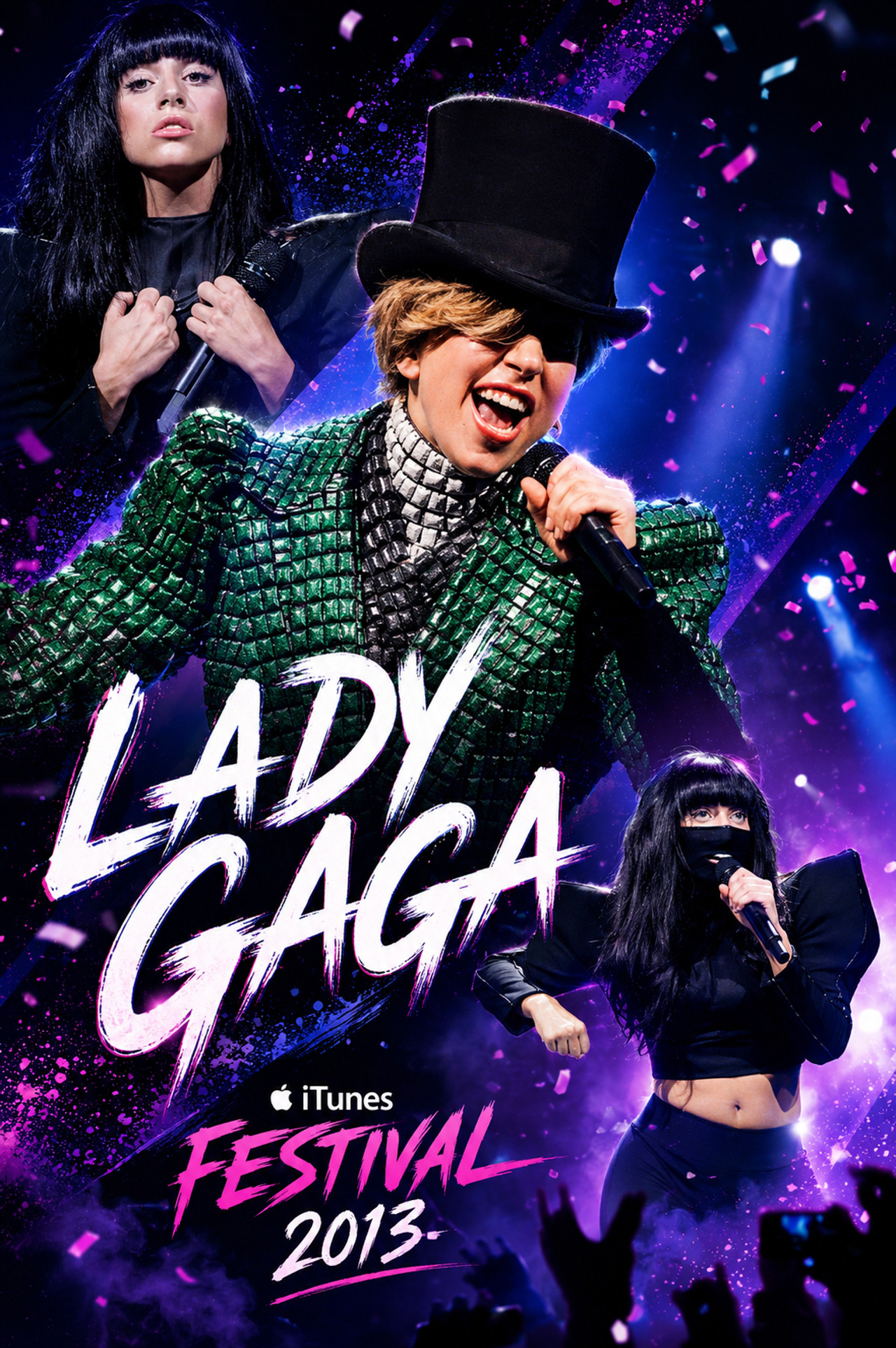 Lady Gaga: iTunes Festival 2013 filmaffisch