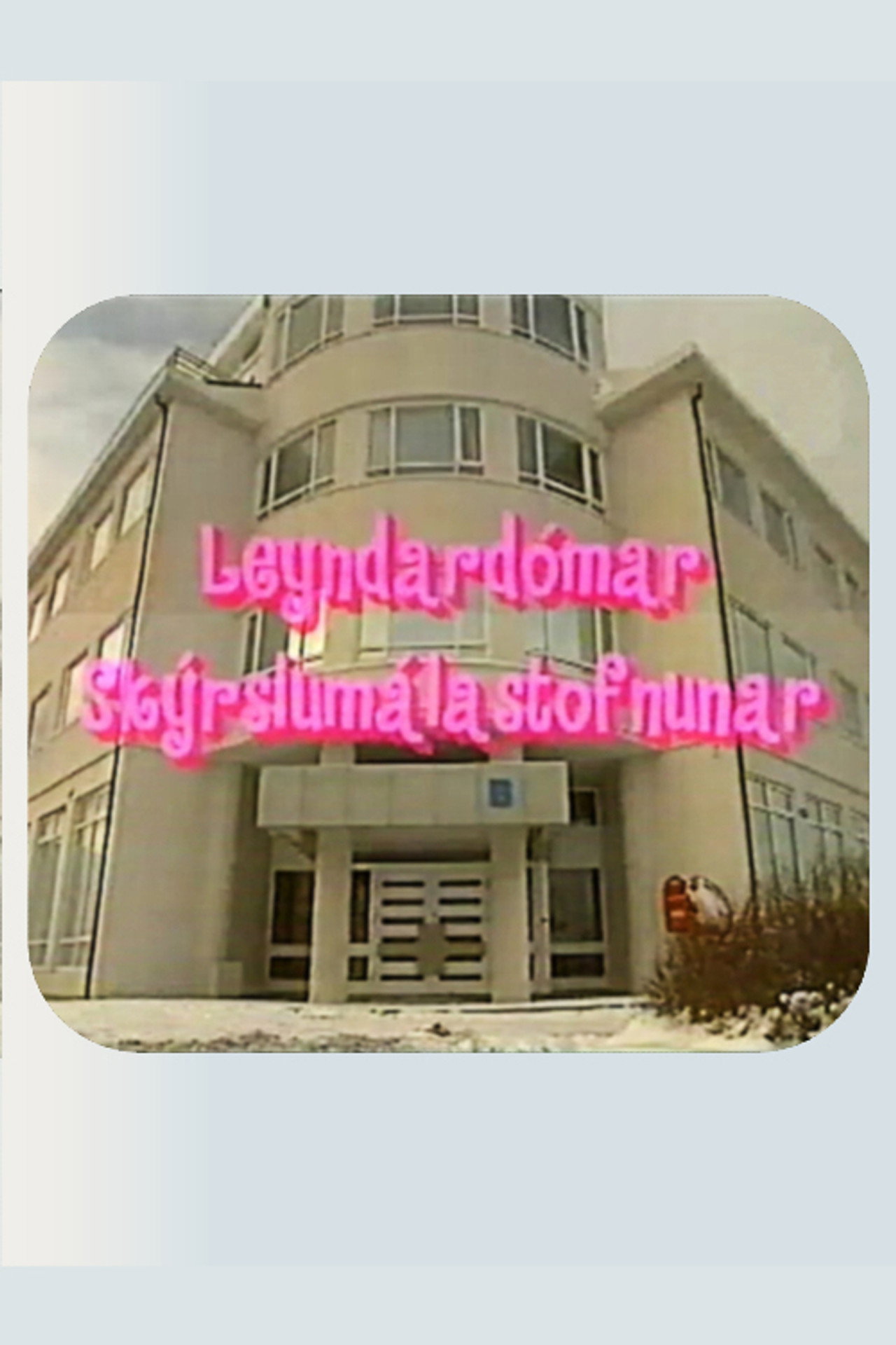 Leyndardómar Skýrslumálastofnunar Backdrop