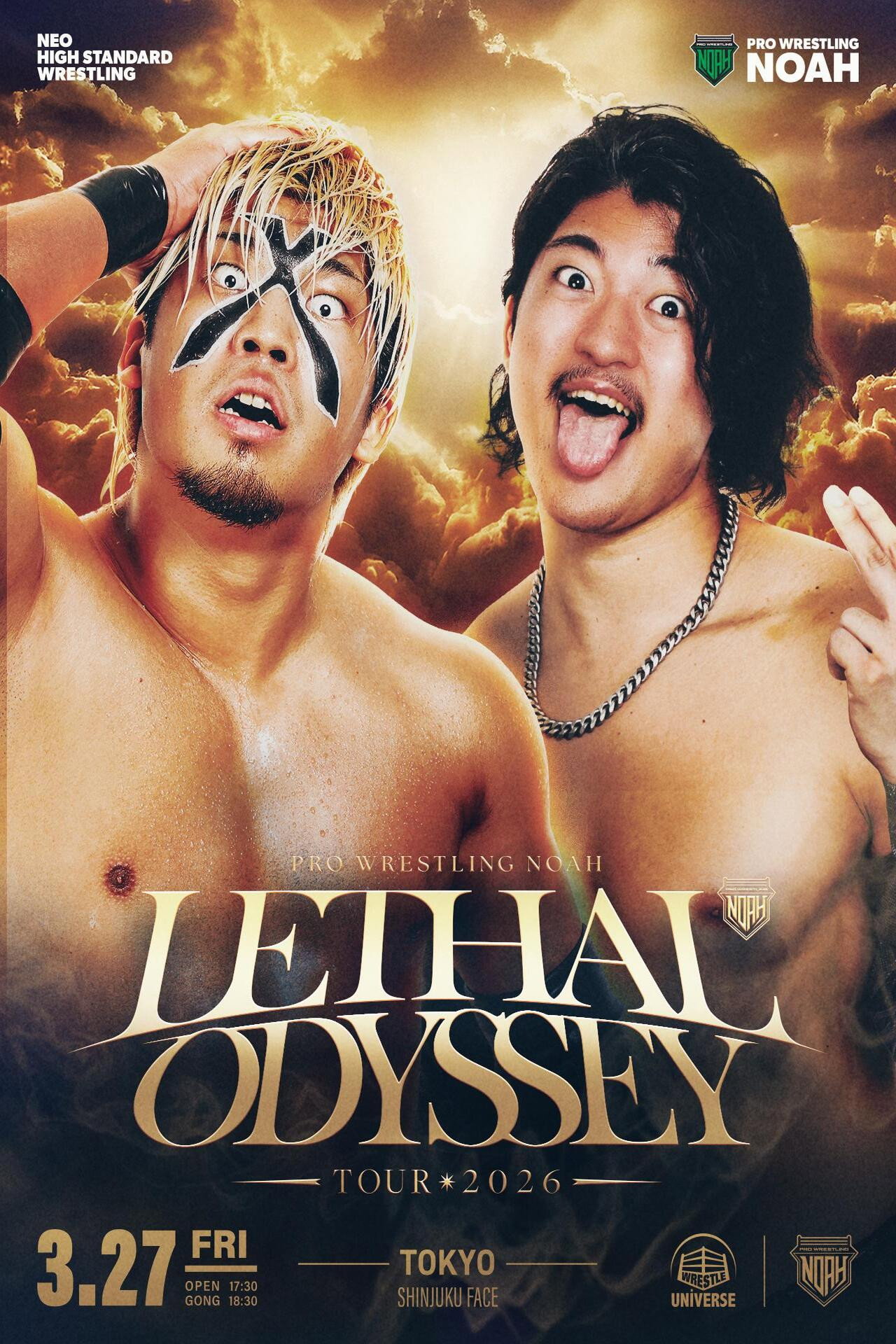 NOAH Lethal Odyssey Tour 2026