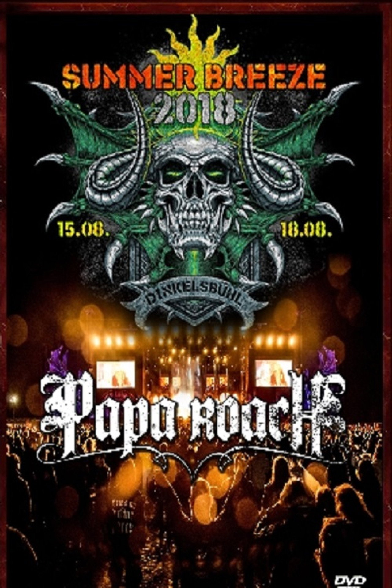 Papa Roach Summer Breeze 2018 filmaffisch