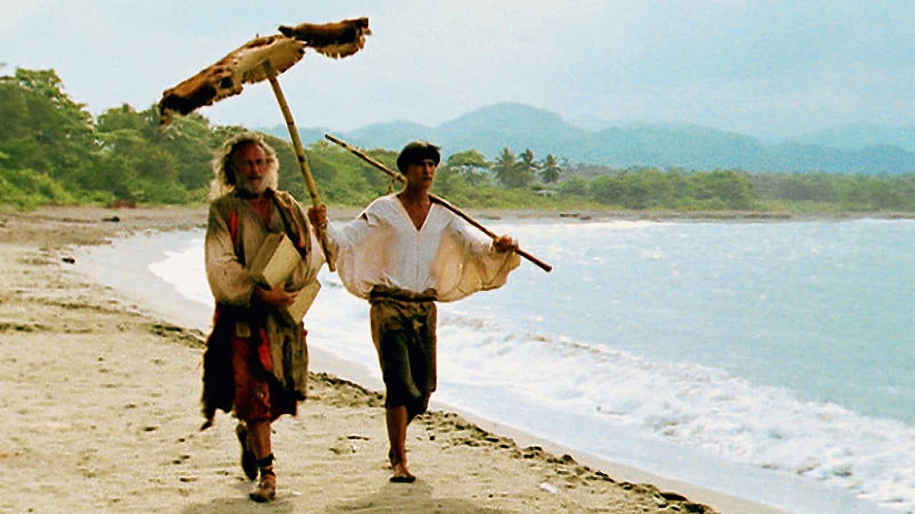 Scen från Robinson Crusoe