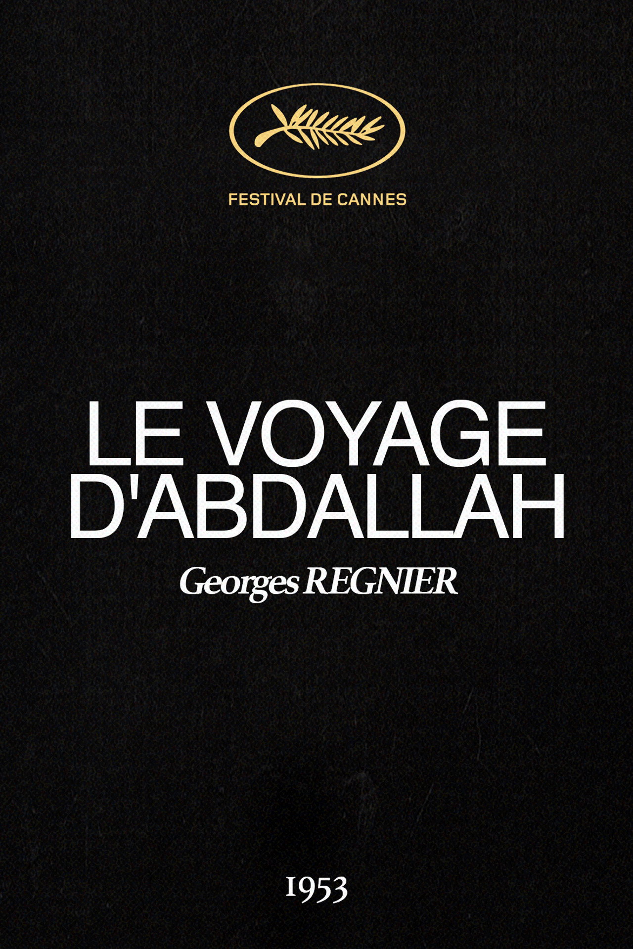 Le Voyage d'Abdallah Backdrop