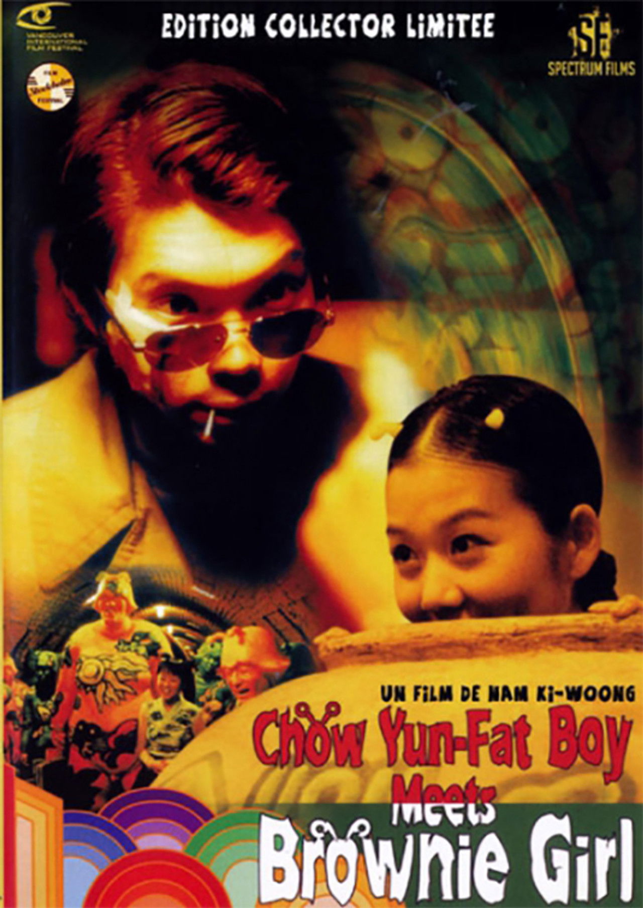 Chow Yun-Fat Boy Meets Brownie Girl Backdrop