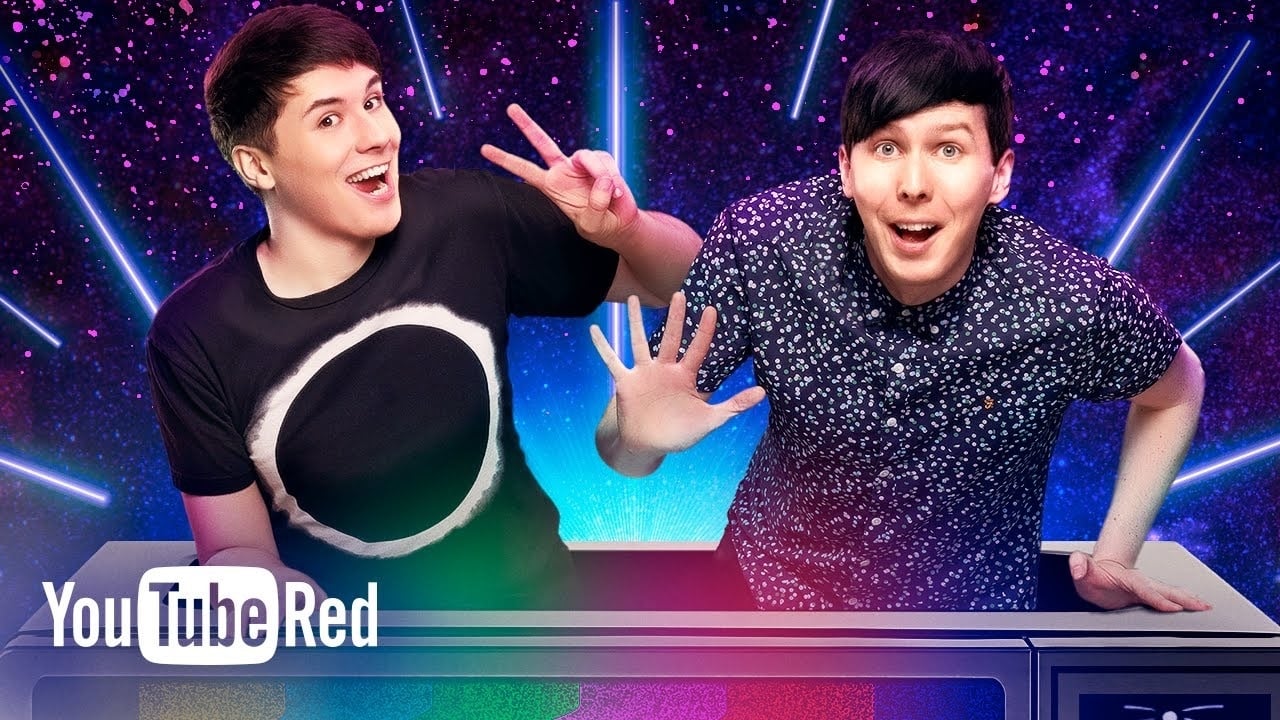 Dan and Phil's The Amazing Tour is Not on Fire background