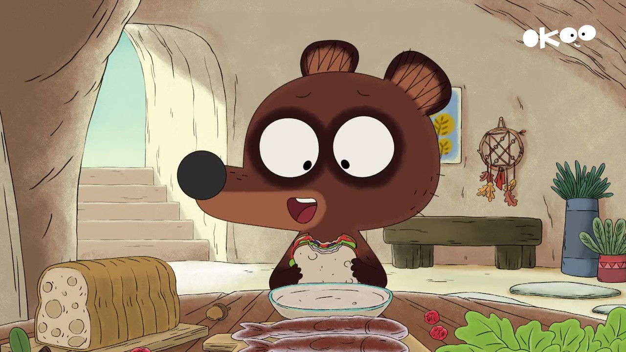 Pompon Ours — Un goûter improvisé