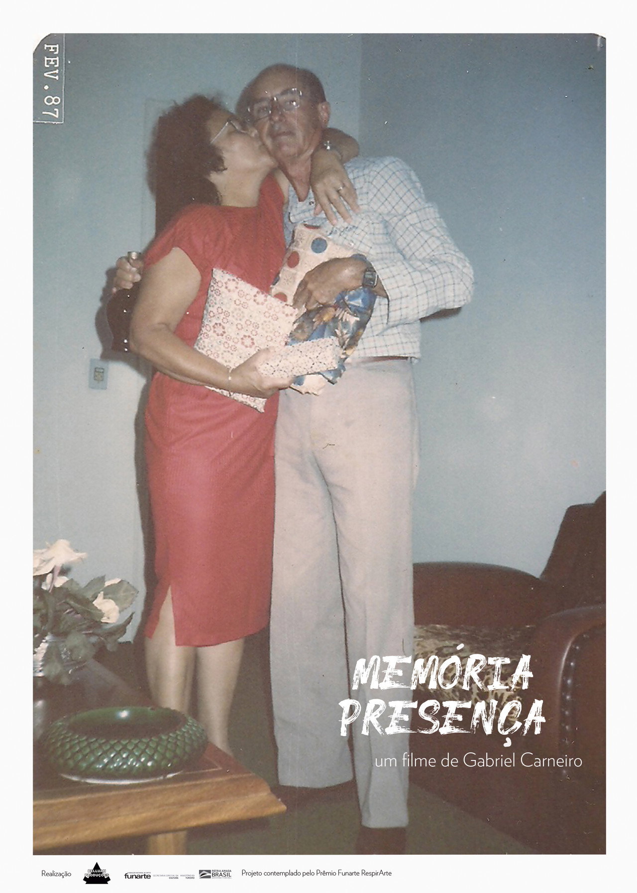 Memória Presença filmaffisch