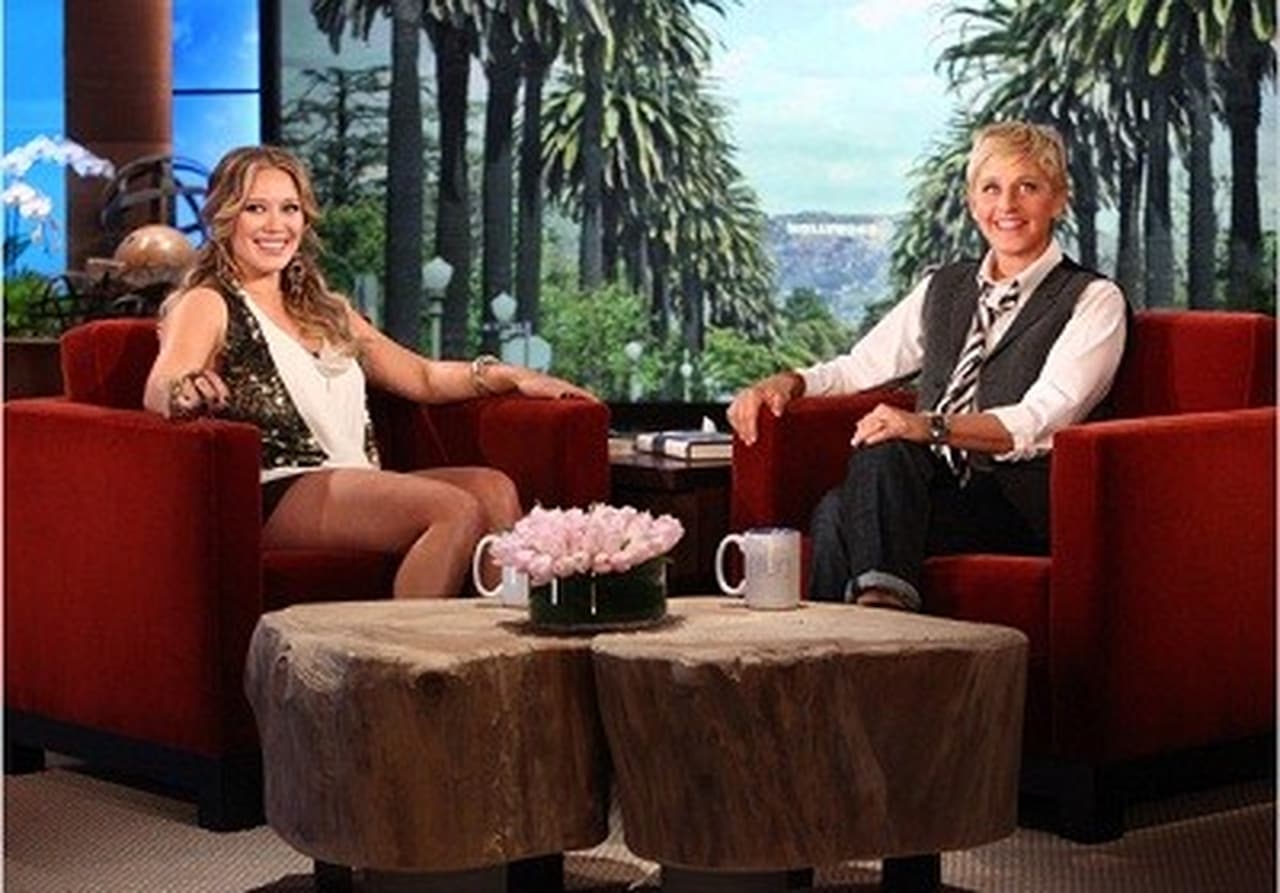 The Ellen DeGeneres Show - Season 9 Episode 26 : Hilary Duff, J,R, Martinez & Karina Smirnoff, Logan Lerman