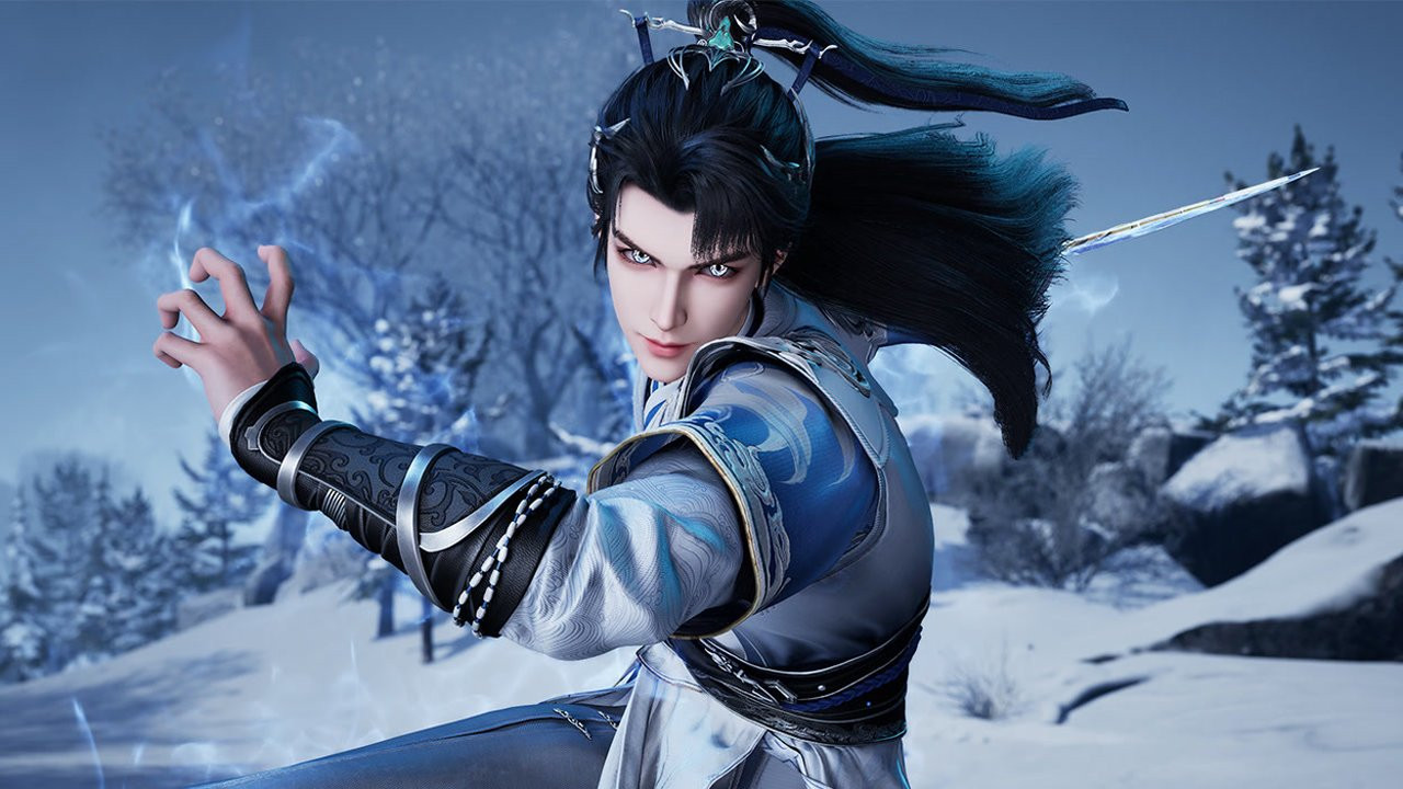 武碎星河 backdrop