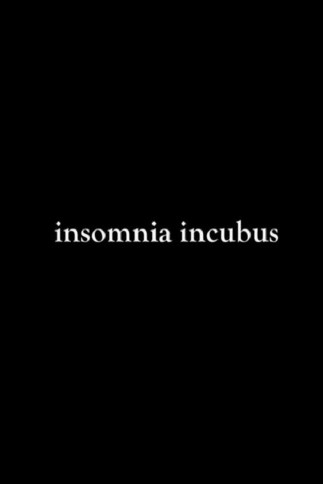 Insomnia Incubus Backdrop